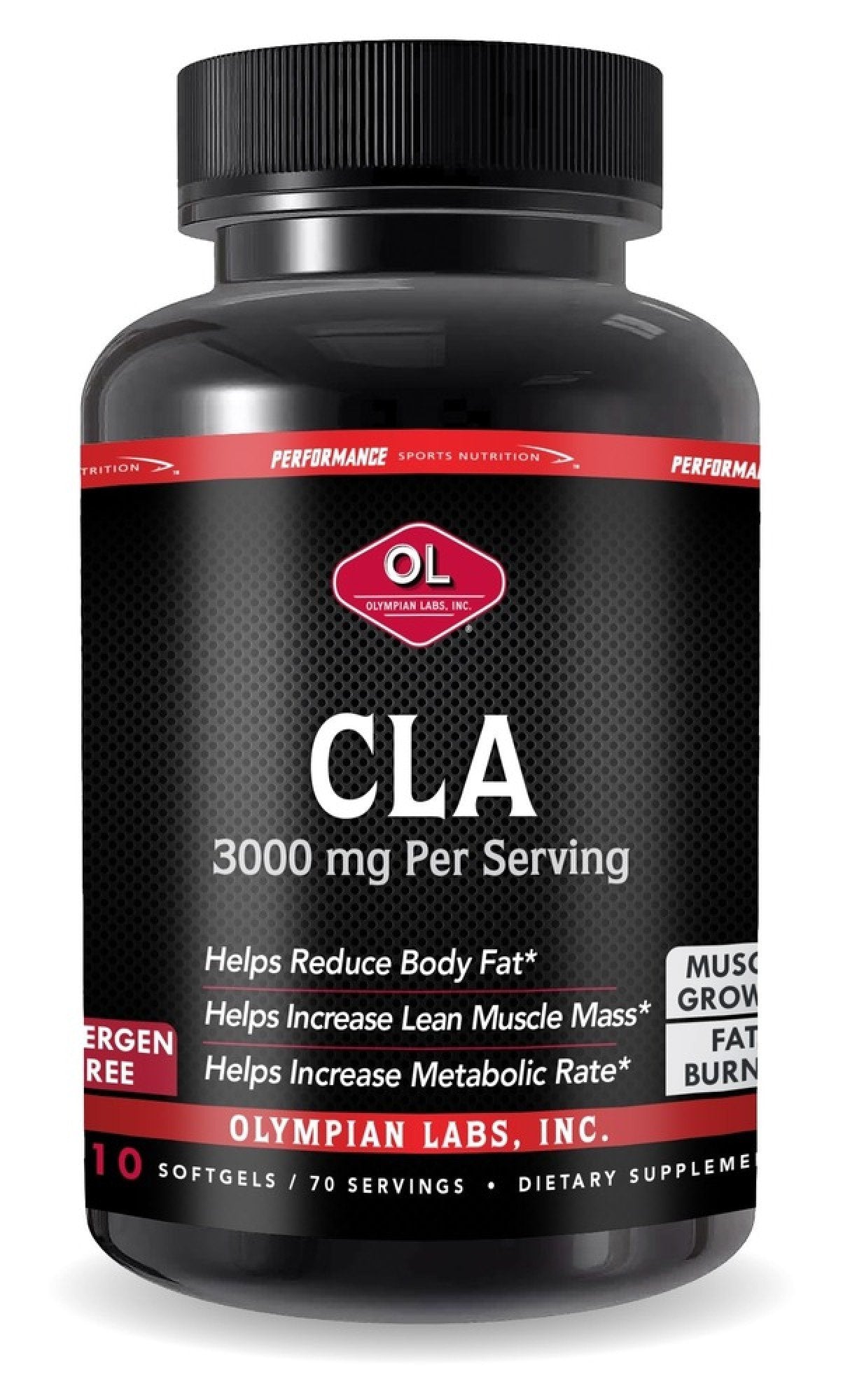 Olympian Labs CLA -Conjugated Linoleic Acid 1000mg 210 Softgel