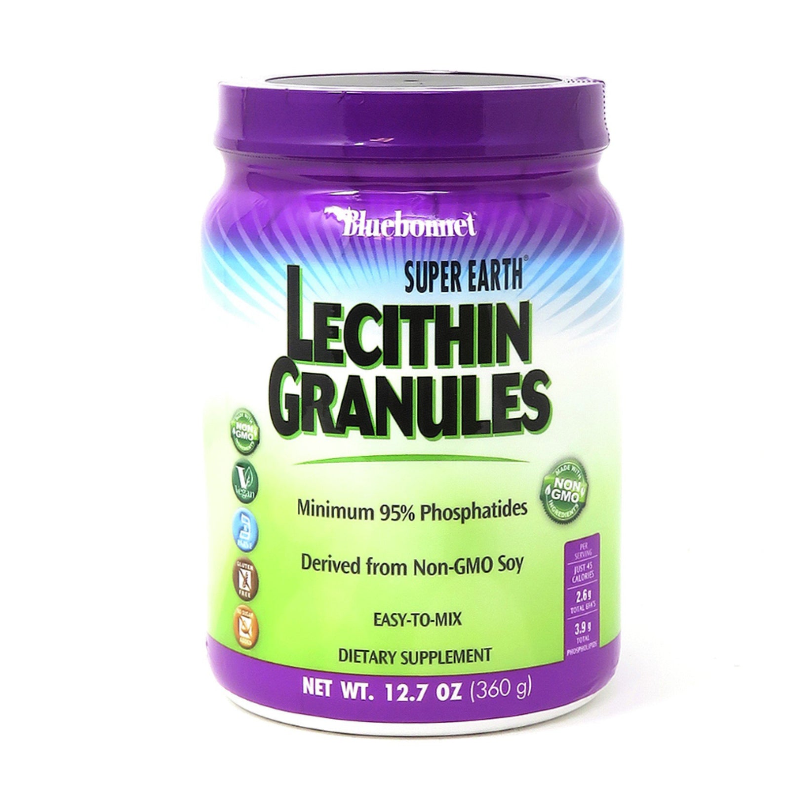 Bluebonnet Super Earth Lecithin Granules 12.7 oz Granules