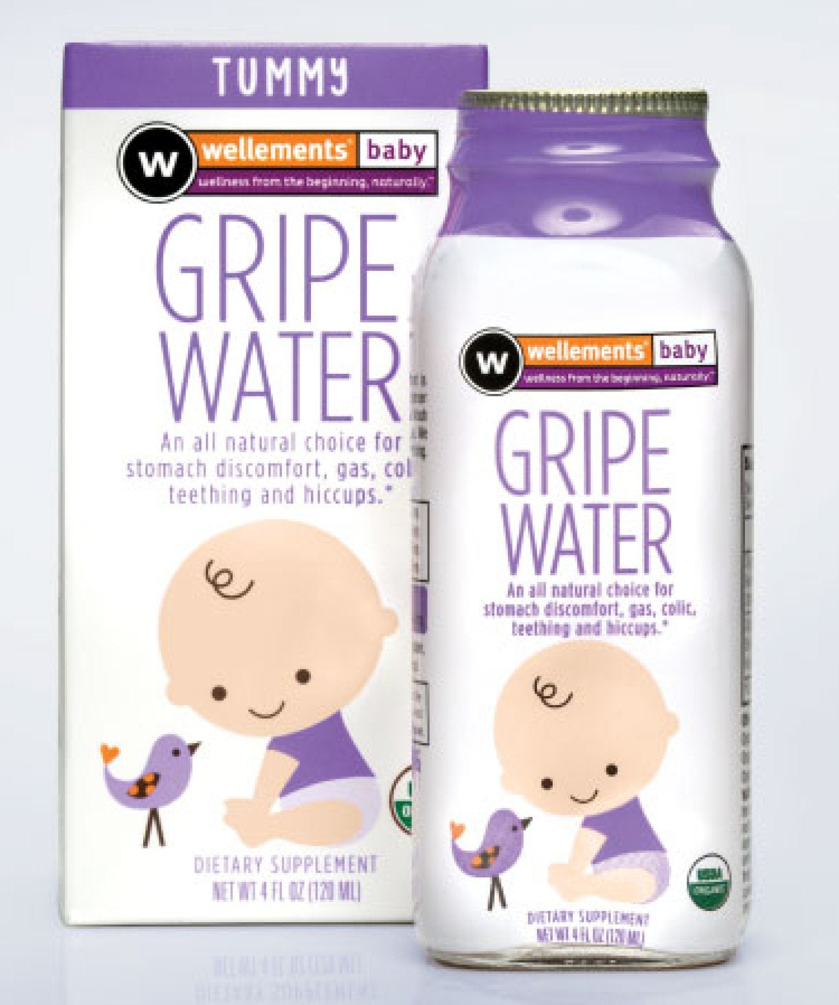 Wellements Gripe Water 4 oz Liquid