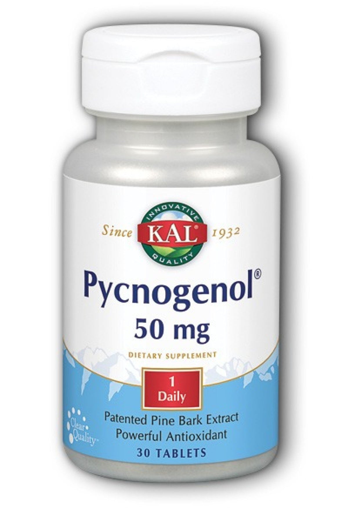 Kal Pycnogenol 50mg 30 Tablet