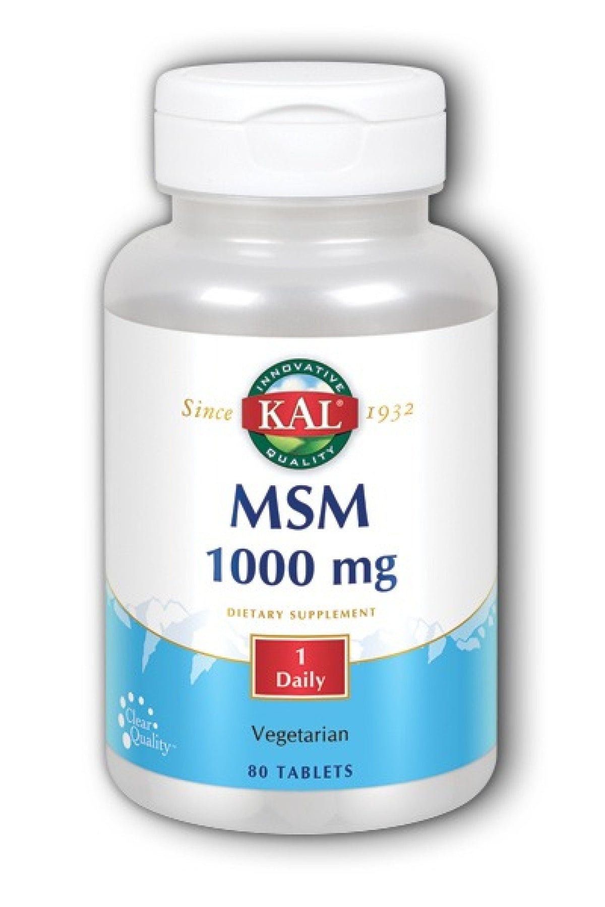 Kal MSM 1000mg 80 Tablet