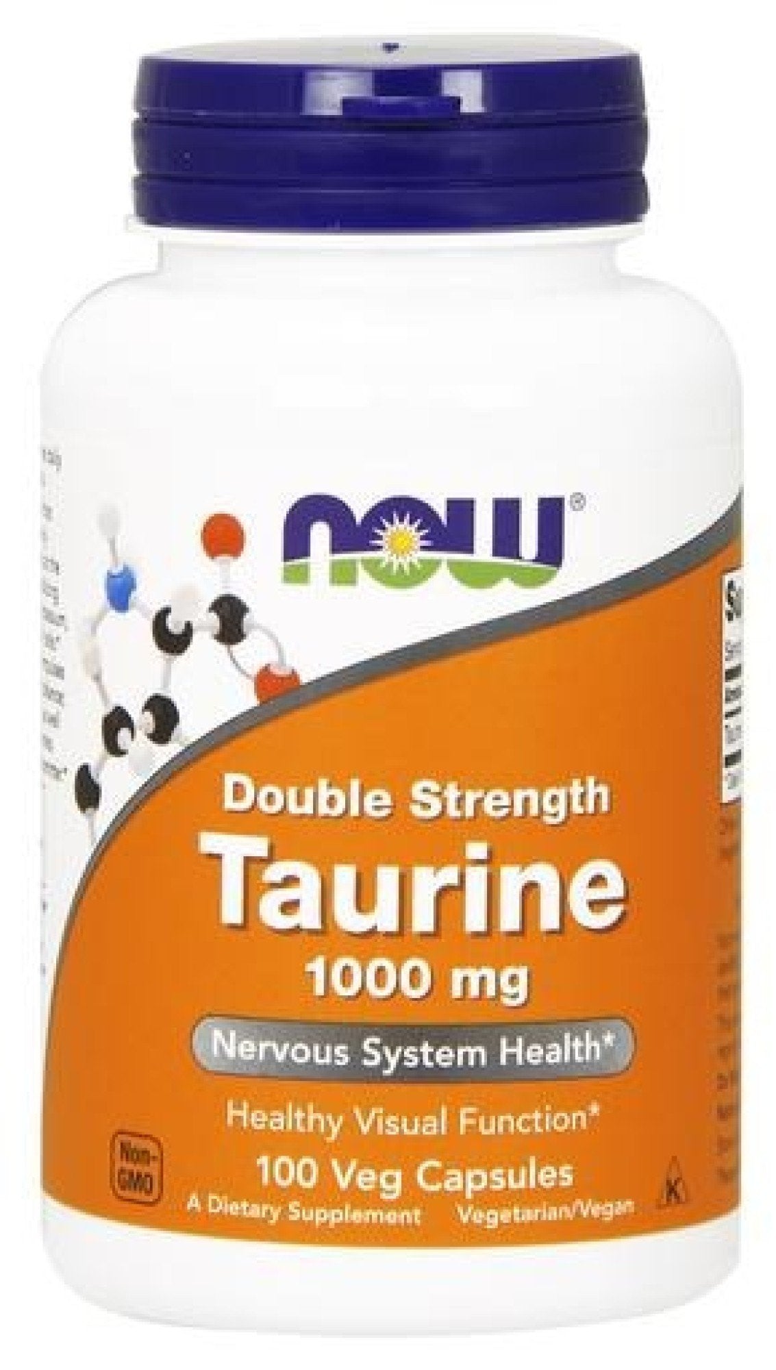 Now Foods Double Strength Taurine 1000mg 100 Capsule