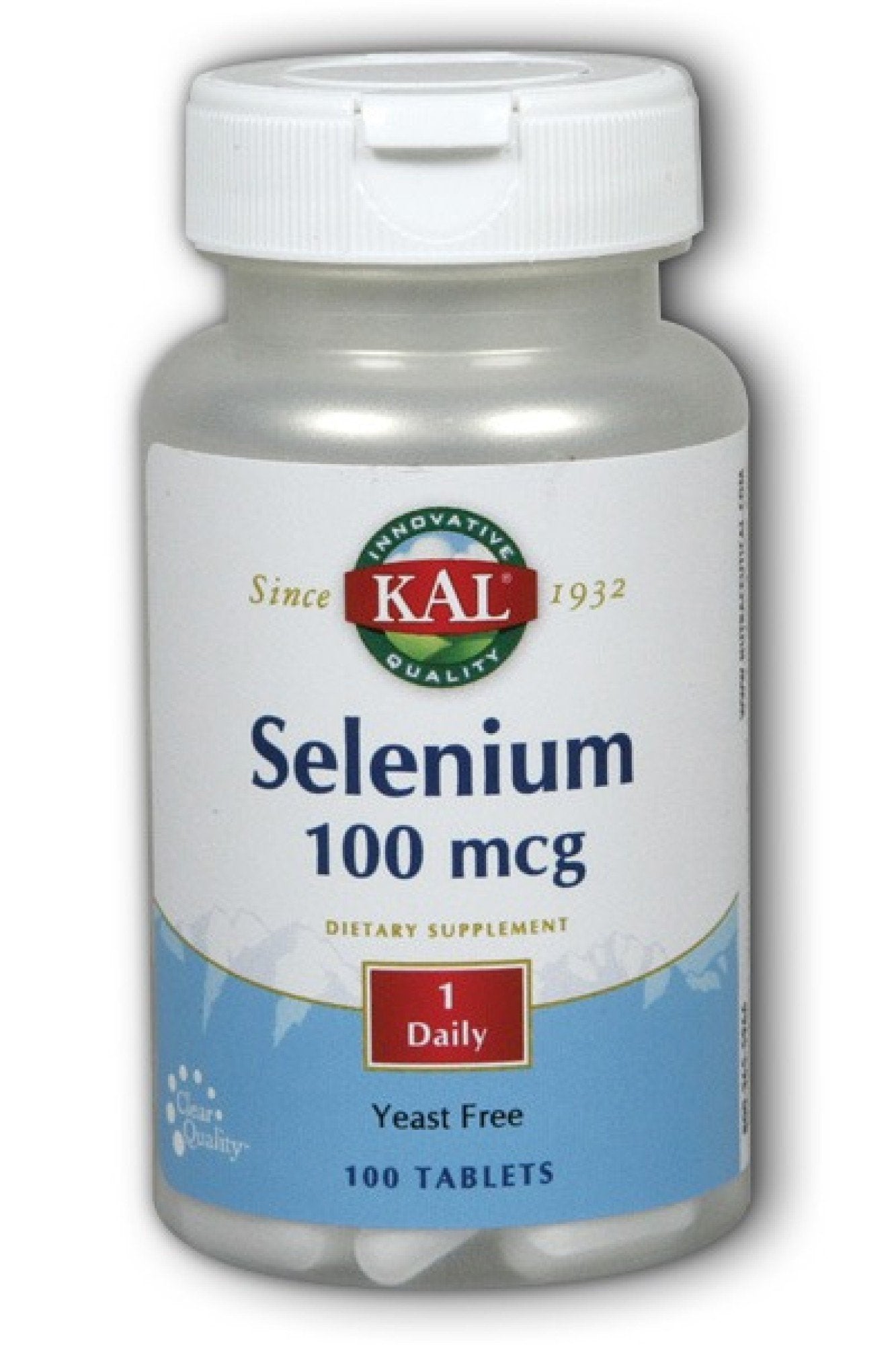 Kal Selenium 100mcg Yeast-Free 100 Tablet