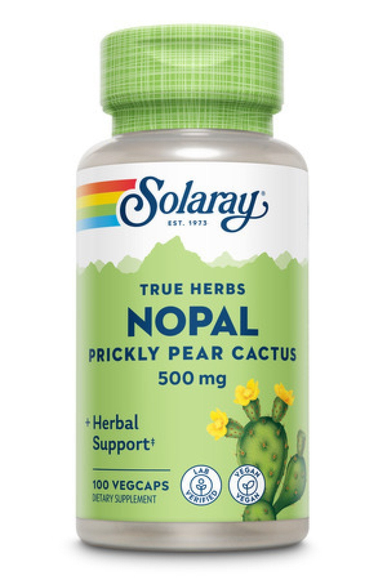 Solaray Nopal Prickly Pear Cactus 100 VegCap