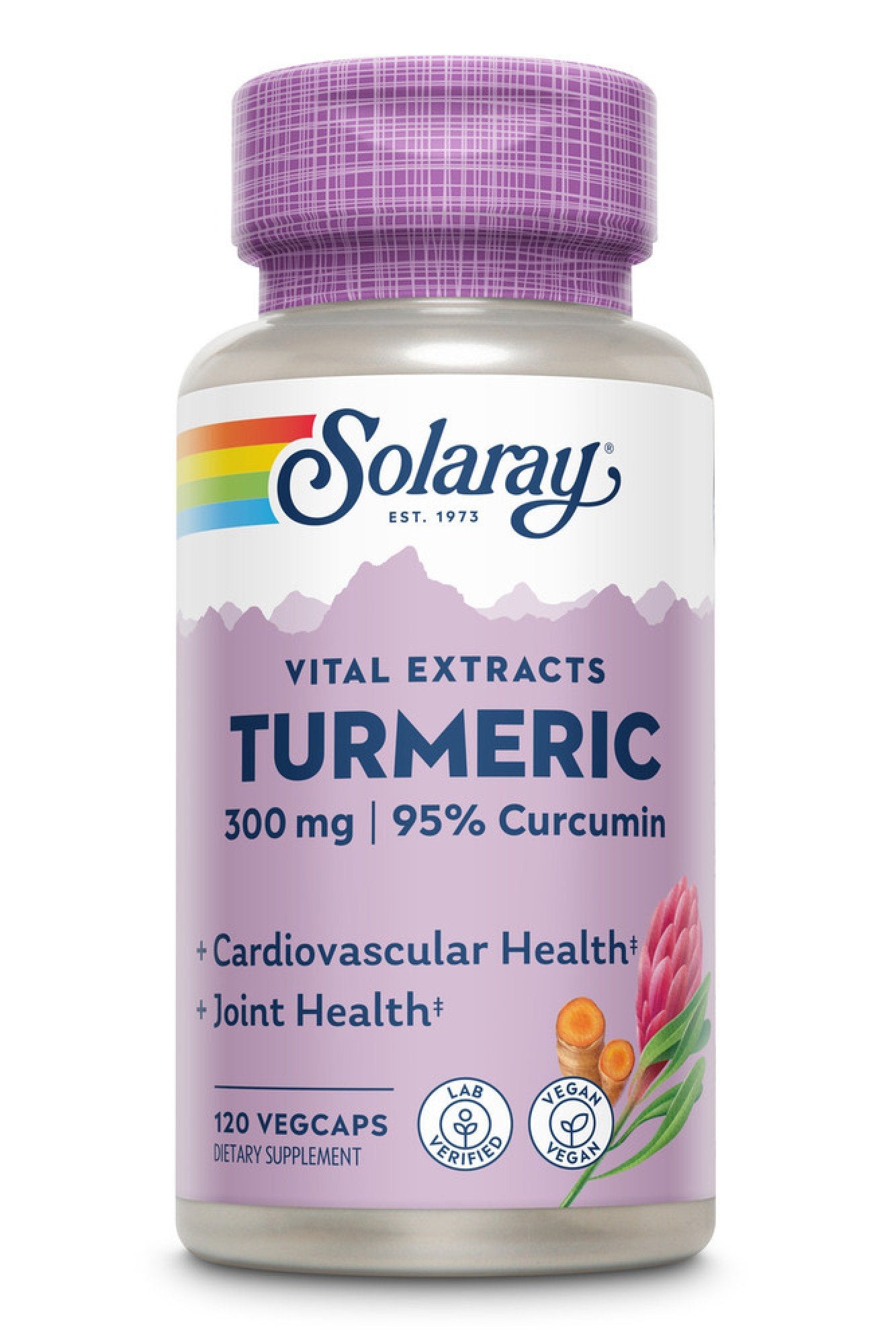 Solaray Turmeric Root Extract 300mg 120 VegCap