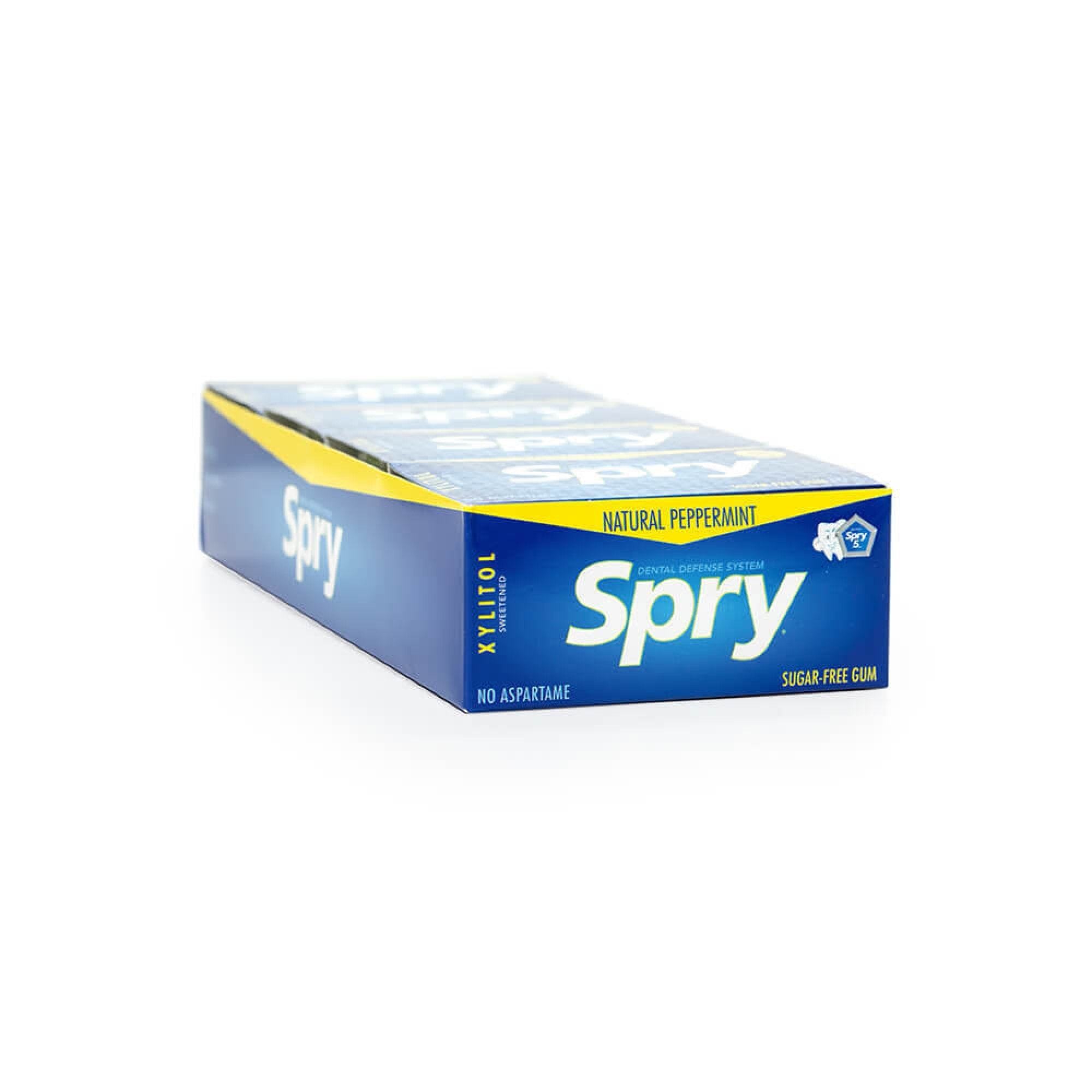 Xlear Spry Chewing Gum Peppermint - Box 20 Packs Gum