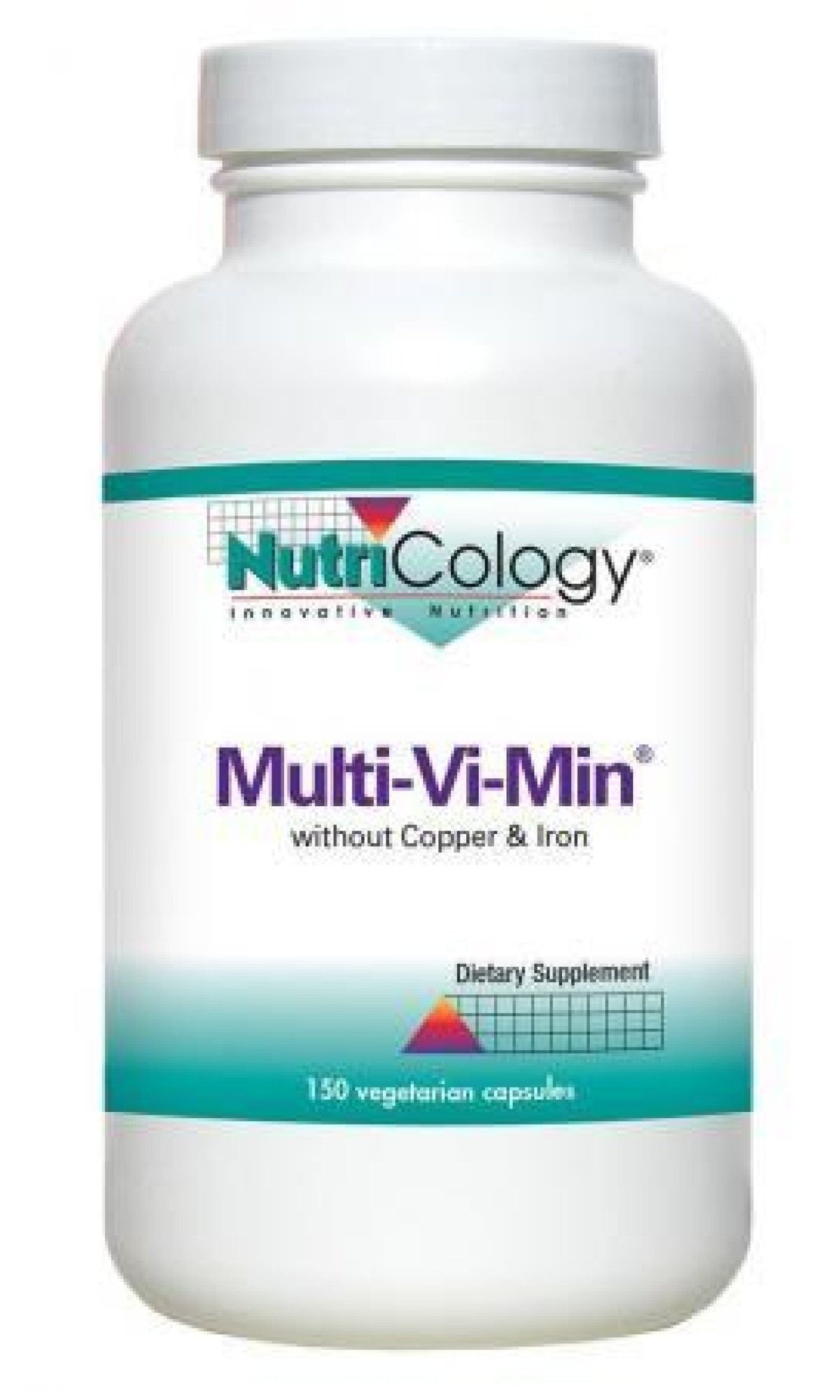 Nutricology Multi-Vi-Min Without Copper &amp; Iron 150 Capsule