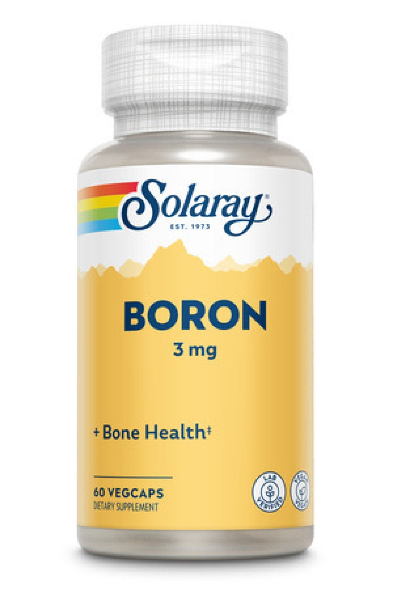 Solaray Boron 3mg 60 Capsule