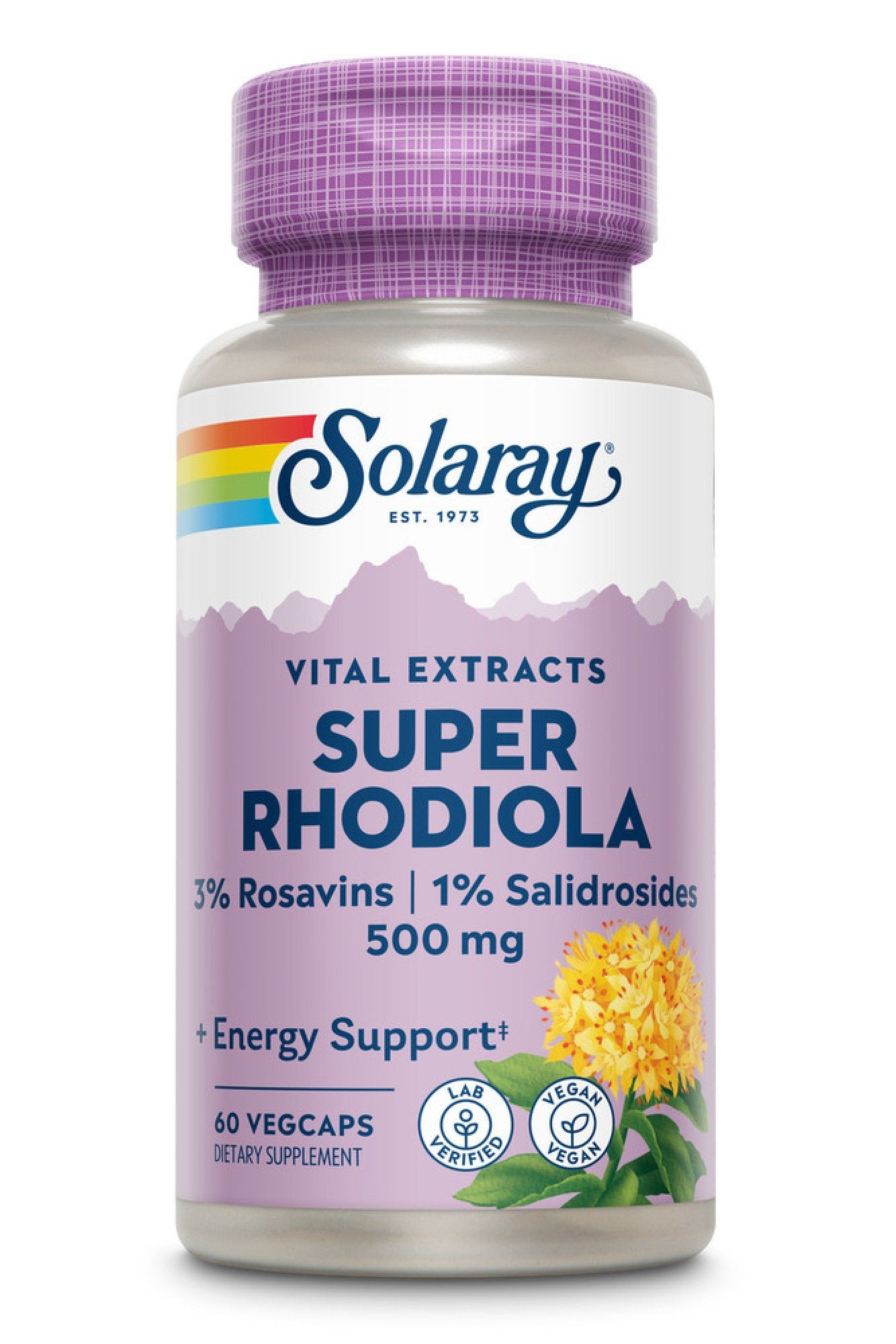 Solaray Super Rhodiola 60 Capsule