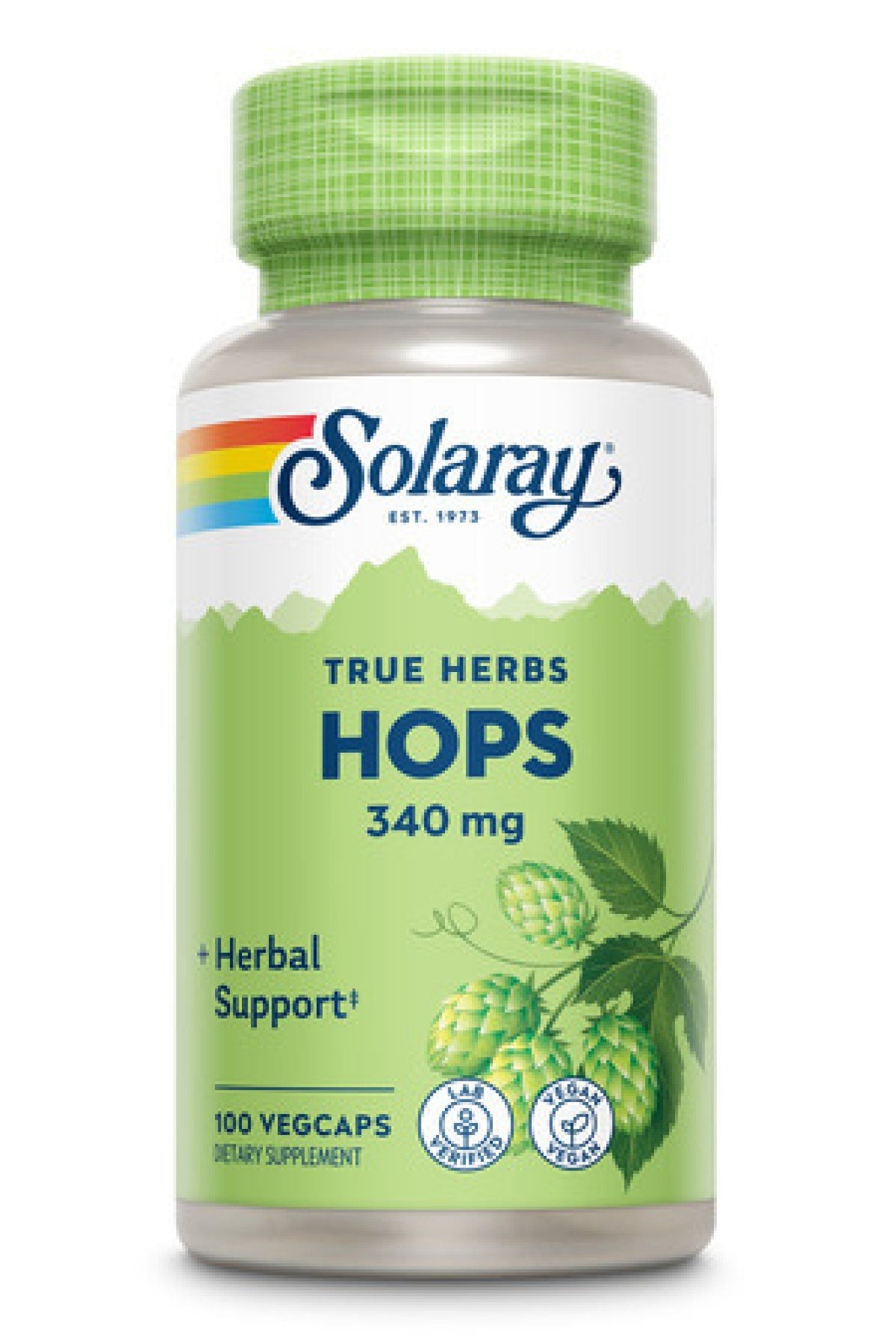 Solaray Hops 100 VegCap