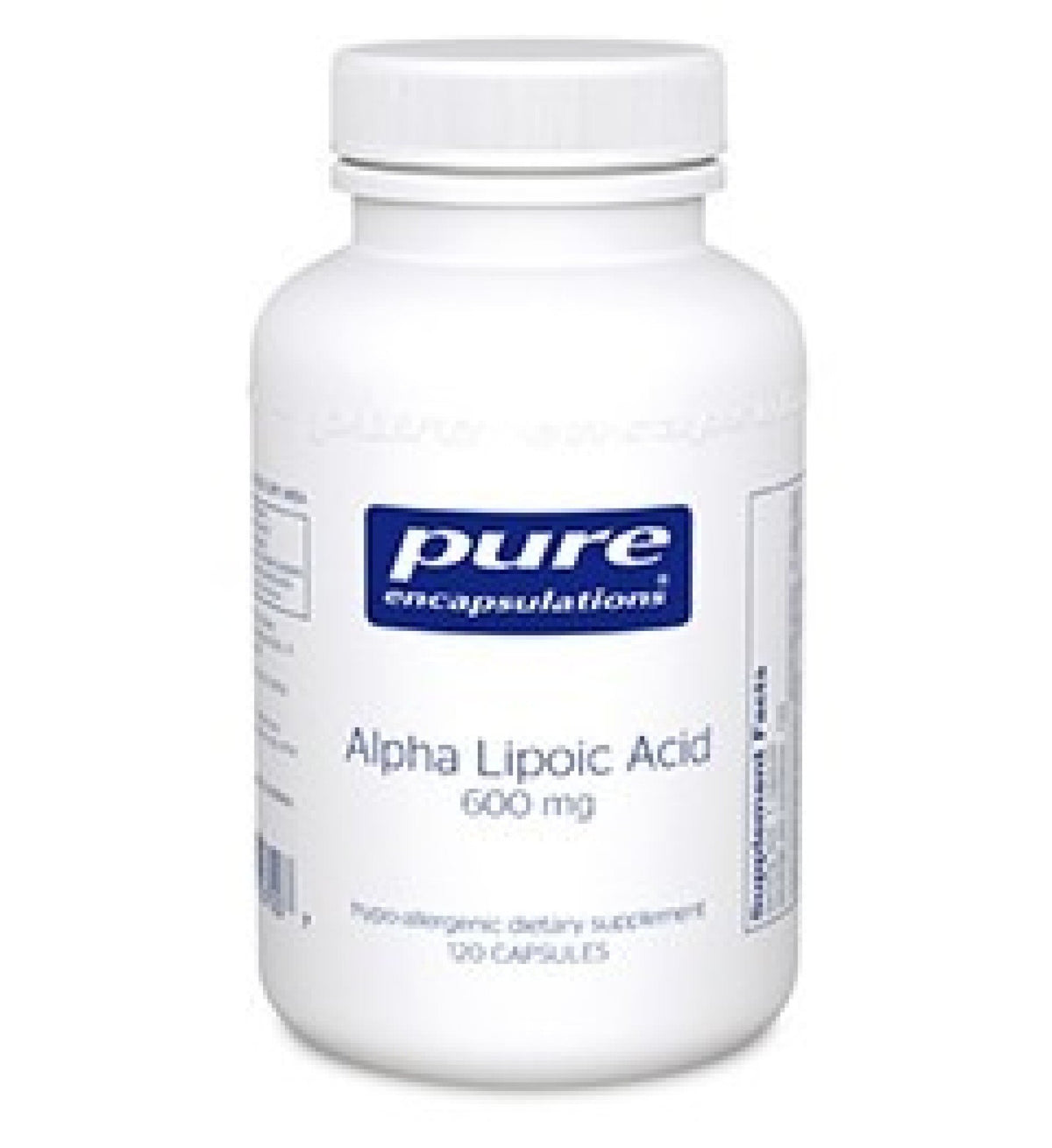 Pure Encapsulations Alpha Lipoic Acid 600 mg 120 VegCap