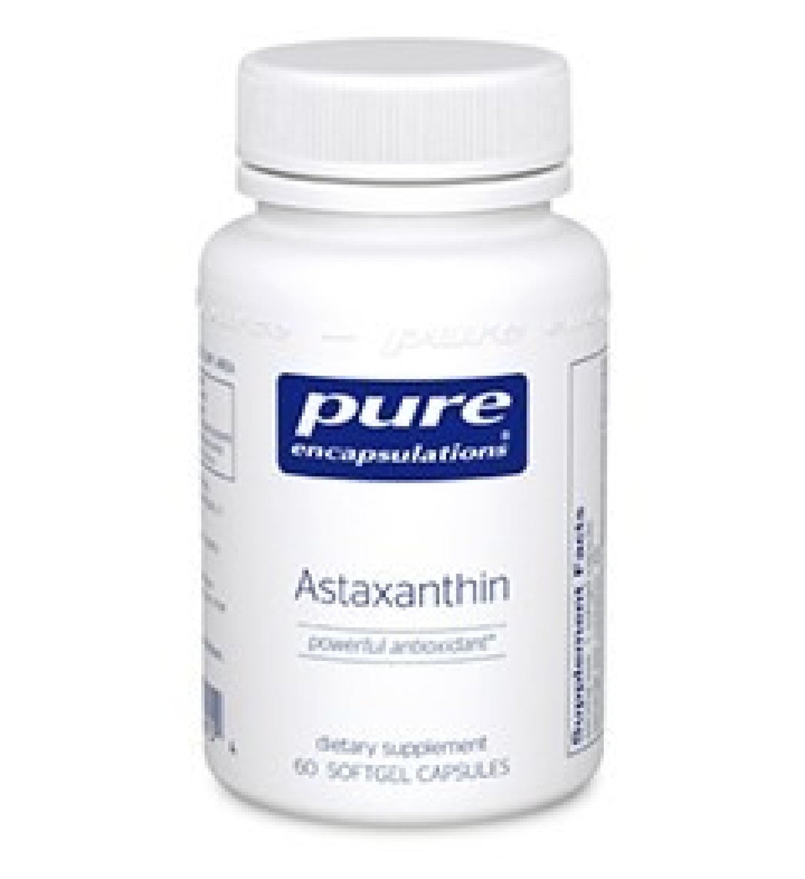 Pure Encapsulations Astaxanthin 60 Softgel