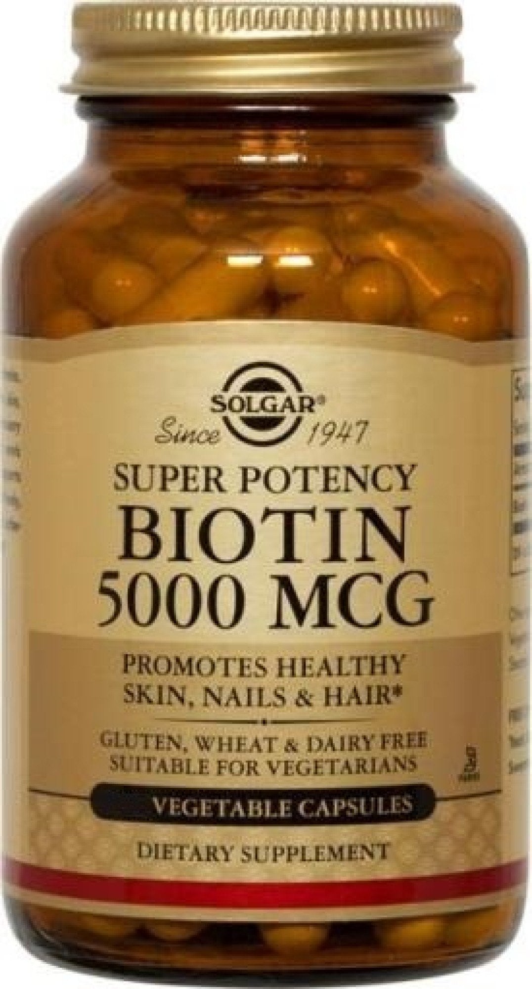 Solgar Biotin 5000 mcg 50 Capsule