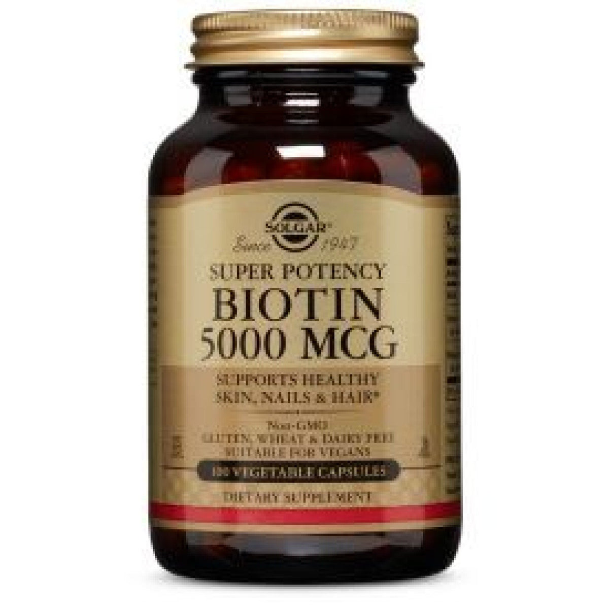 Solgar Biotin 5000 mcg 100 VegCap