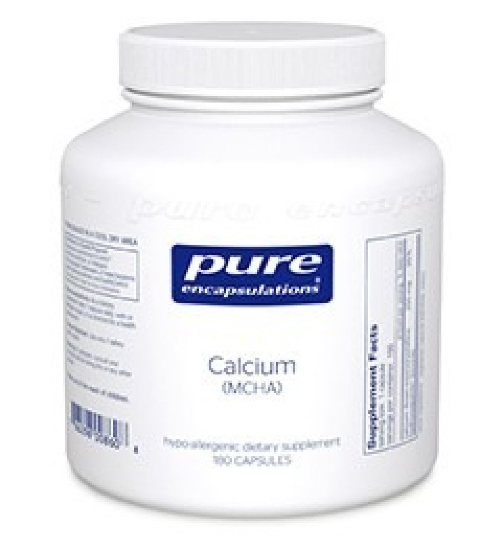 Pure Encapsulations Calcium (MCHA) 180 VegCap