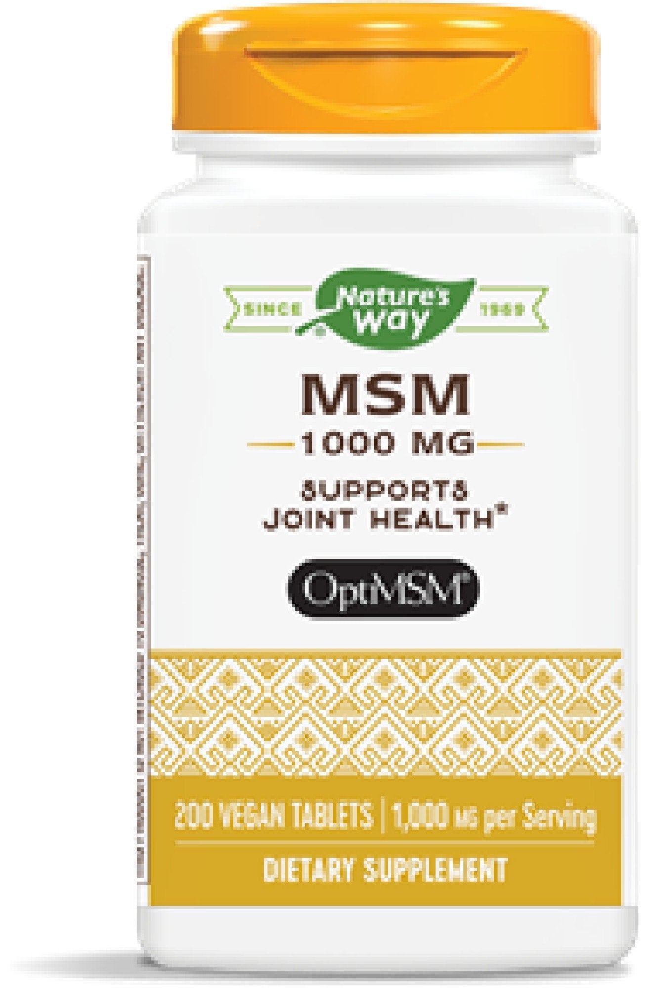 Nature's Way MSM 1000mg 200 Tablet