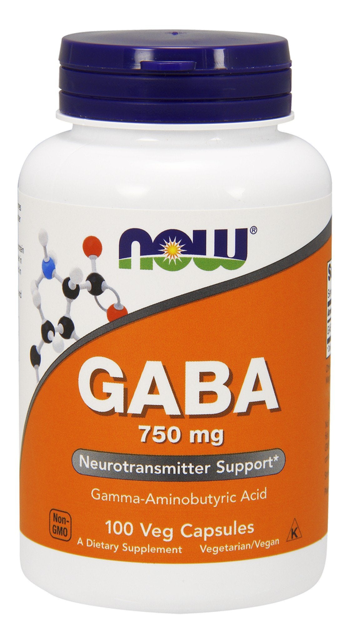 Now Foods GABA 750mg 100 VegCap