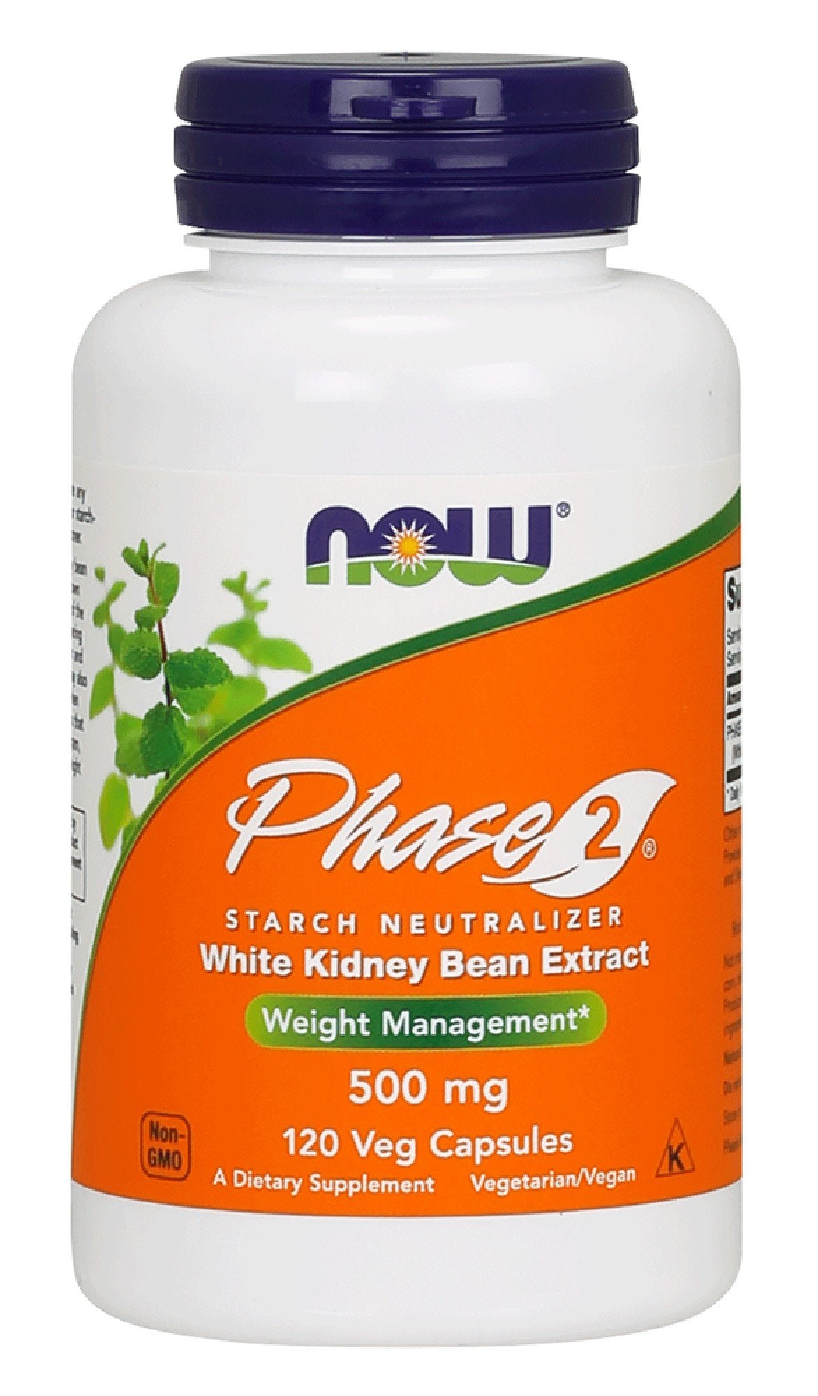 Now Foods Phase 2 500 mg Starch Blocker 120 VegCap