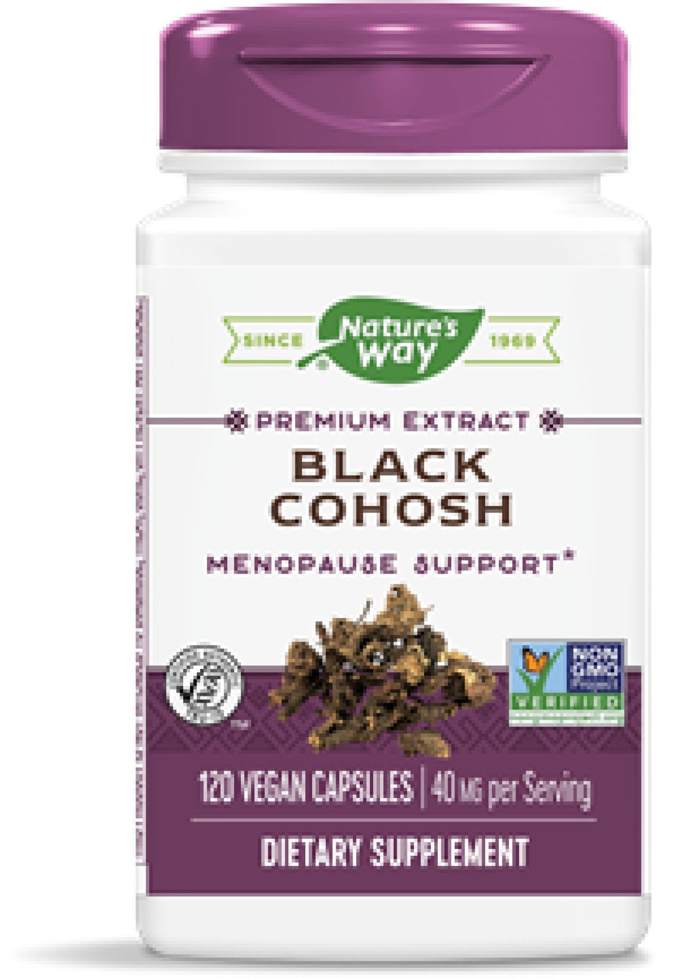Nature's Way Black Cohosh 120 VegCap
