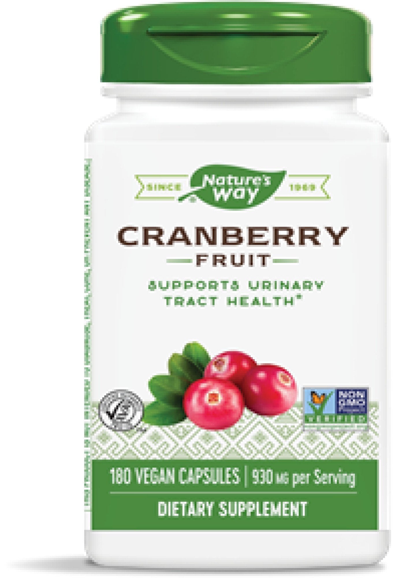 Nature's Way Cranberry Fruit 180 VegCap