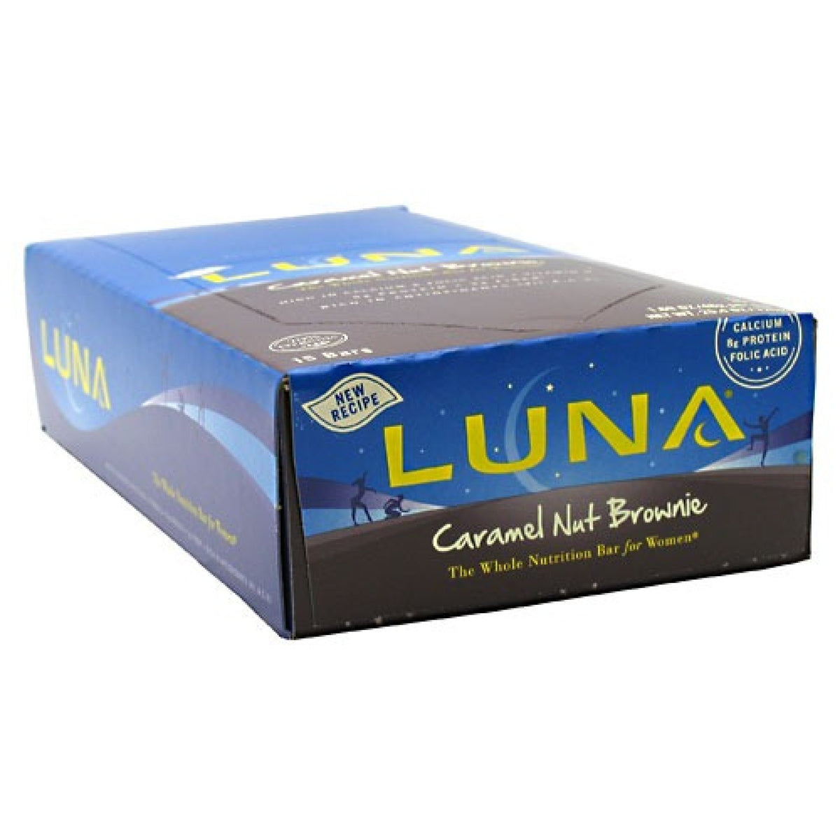 Clif Bar Luna Caramel Nut Brownie - Box 15 Bars Box