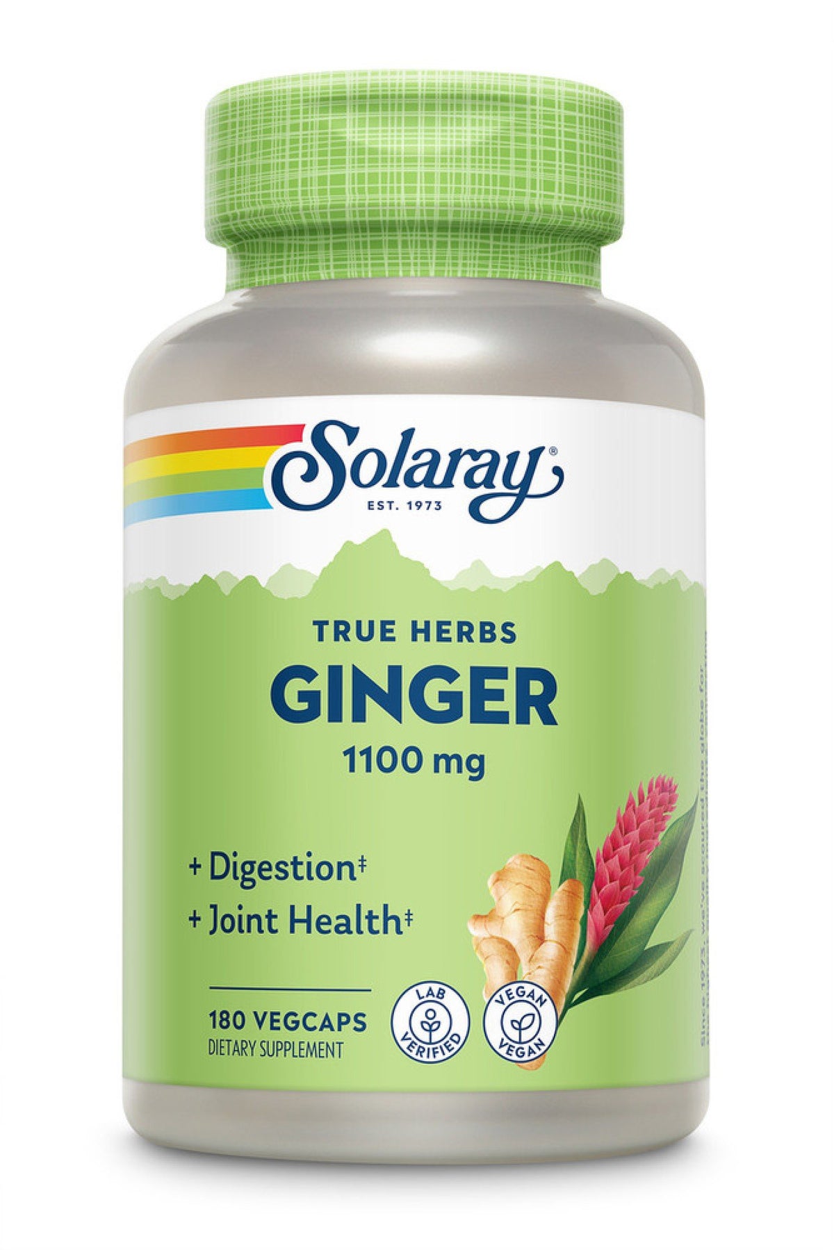 Solaray Ginger Root 550mg 180 VegCap