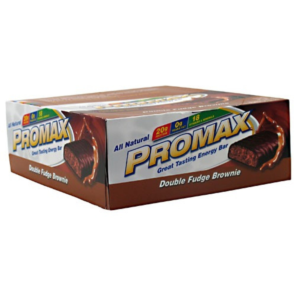 Sport Pharma Promax Bar-Double Fudge Brownie - Box 12 Bar