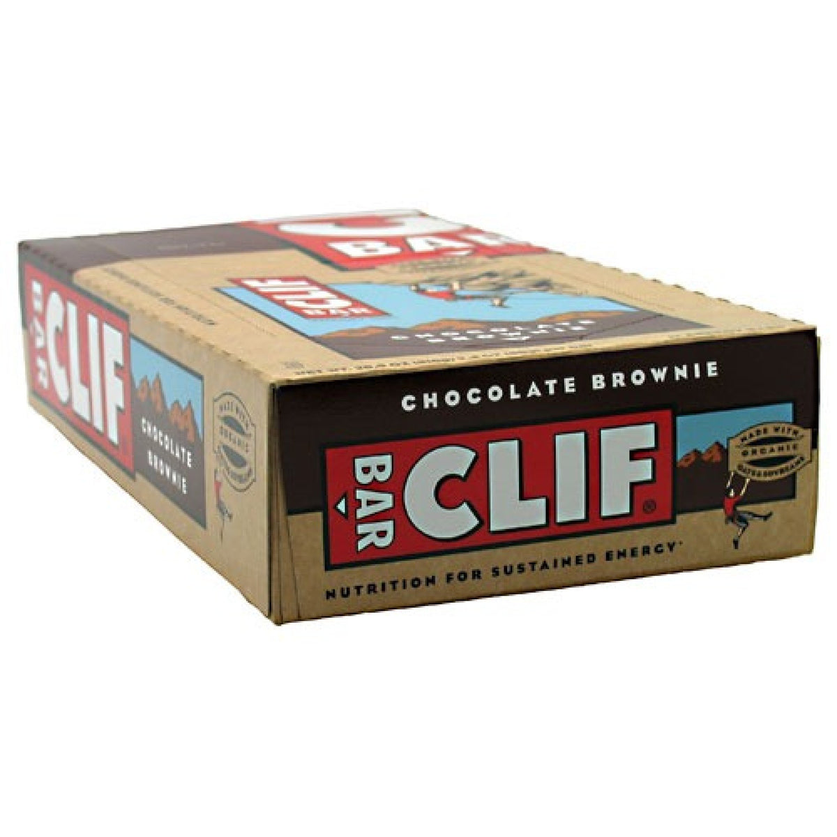 Clif Bar Chocolate Brownie - Box 12 Bars Box