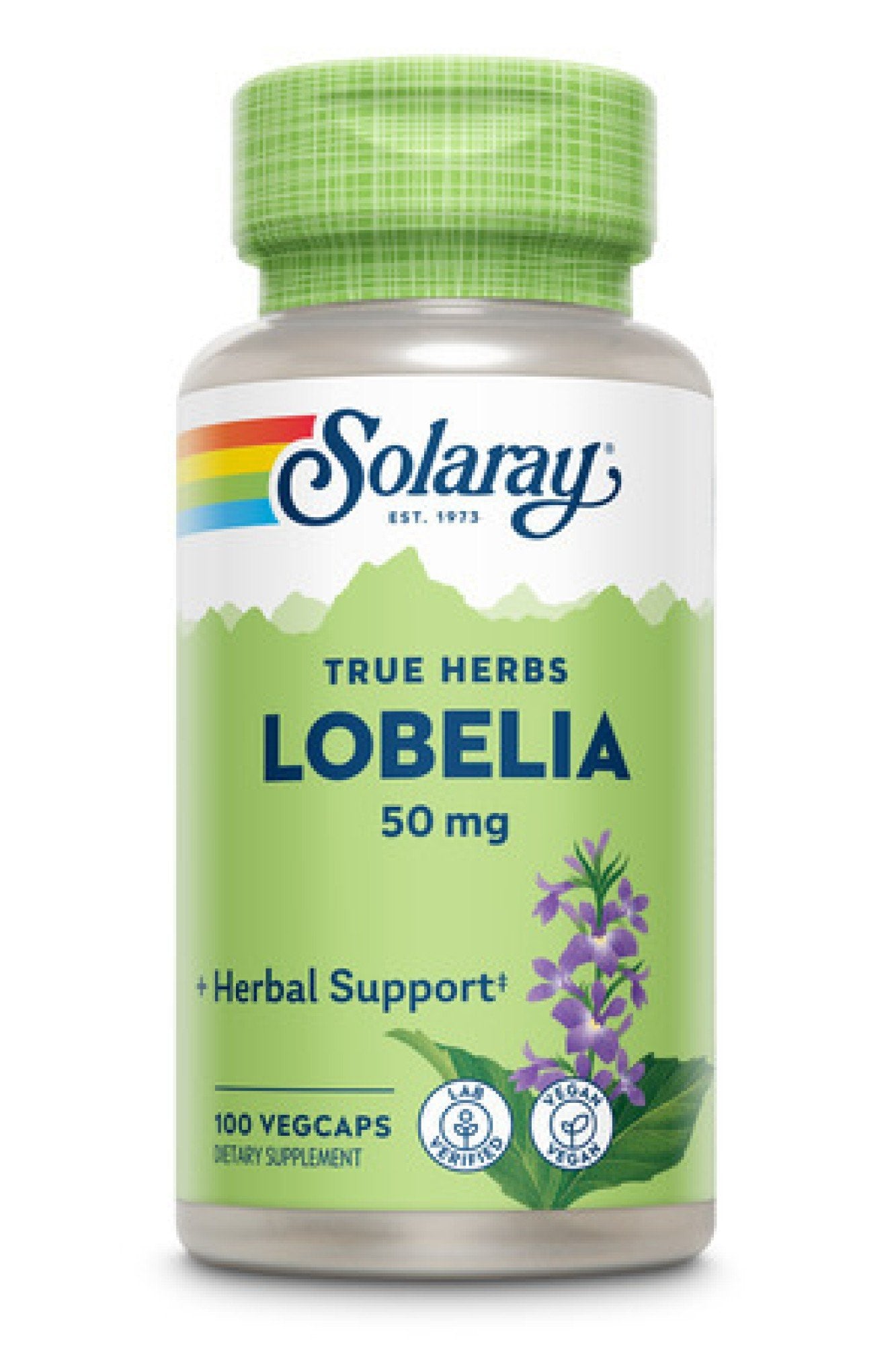 Solaray Lobelia 50mg 100 VegCap