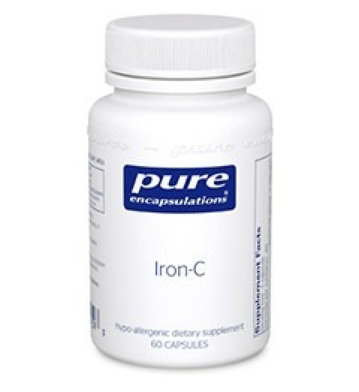 Pure Encapsulations Iron-C 60 Vegcap