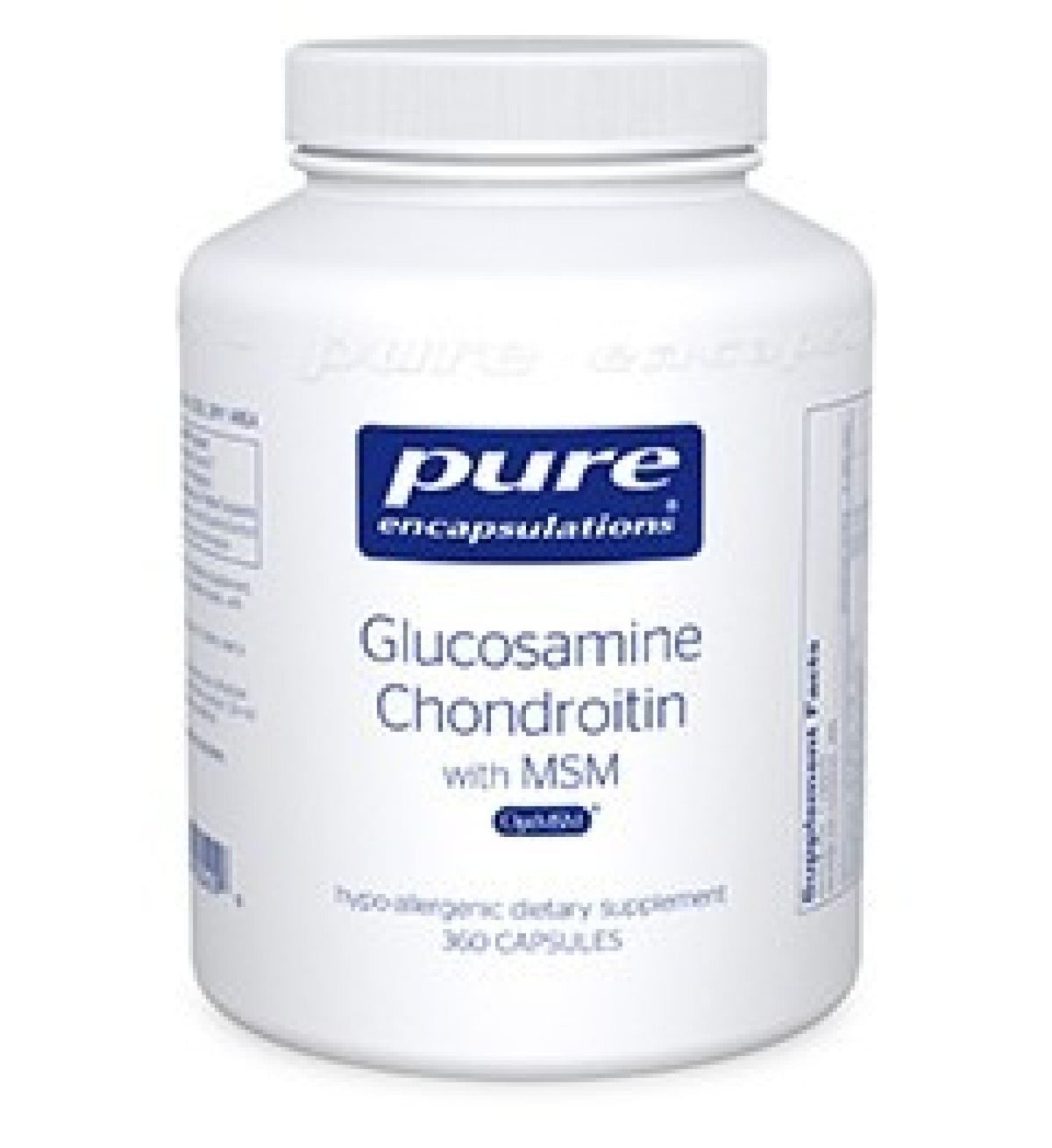 Pure Encapsulations Glucosamine Chondroitin with MSM 360 Vegcap
