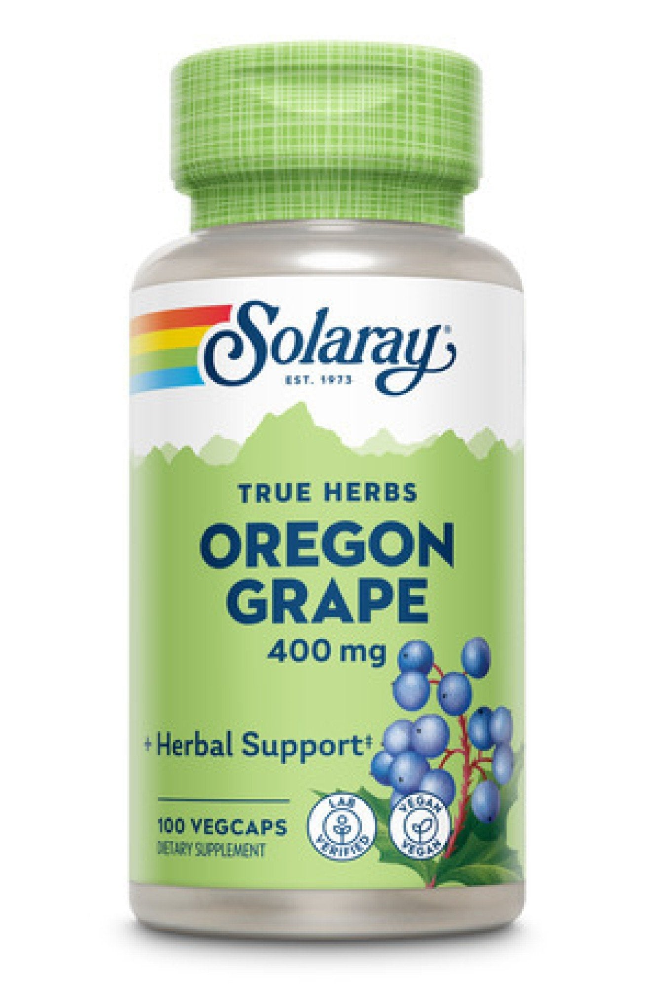 Solaray Oregon Grape Root 400mg 100 Capsule