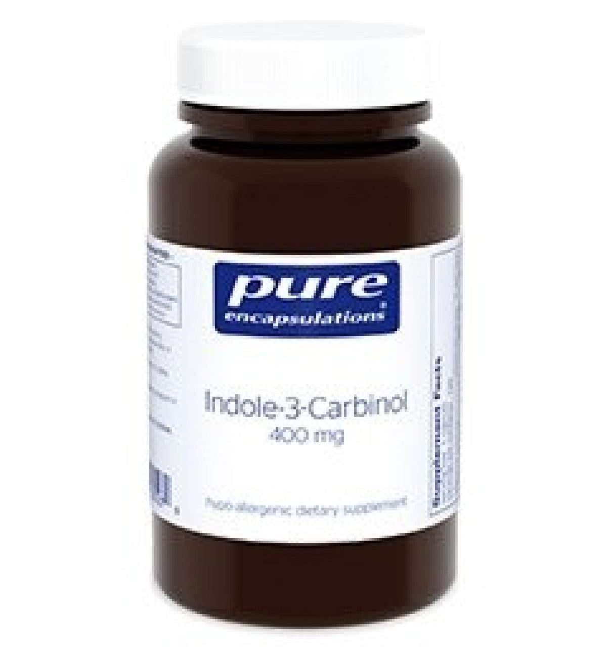 Pure Encapsulations Indole 3 Carbinol 400 mg 60 Vegcap