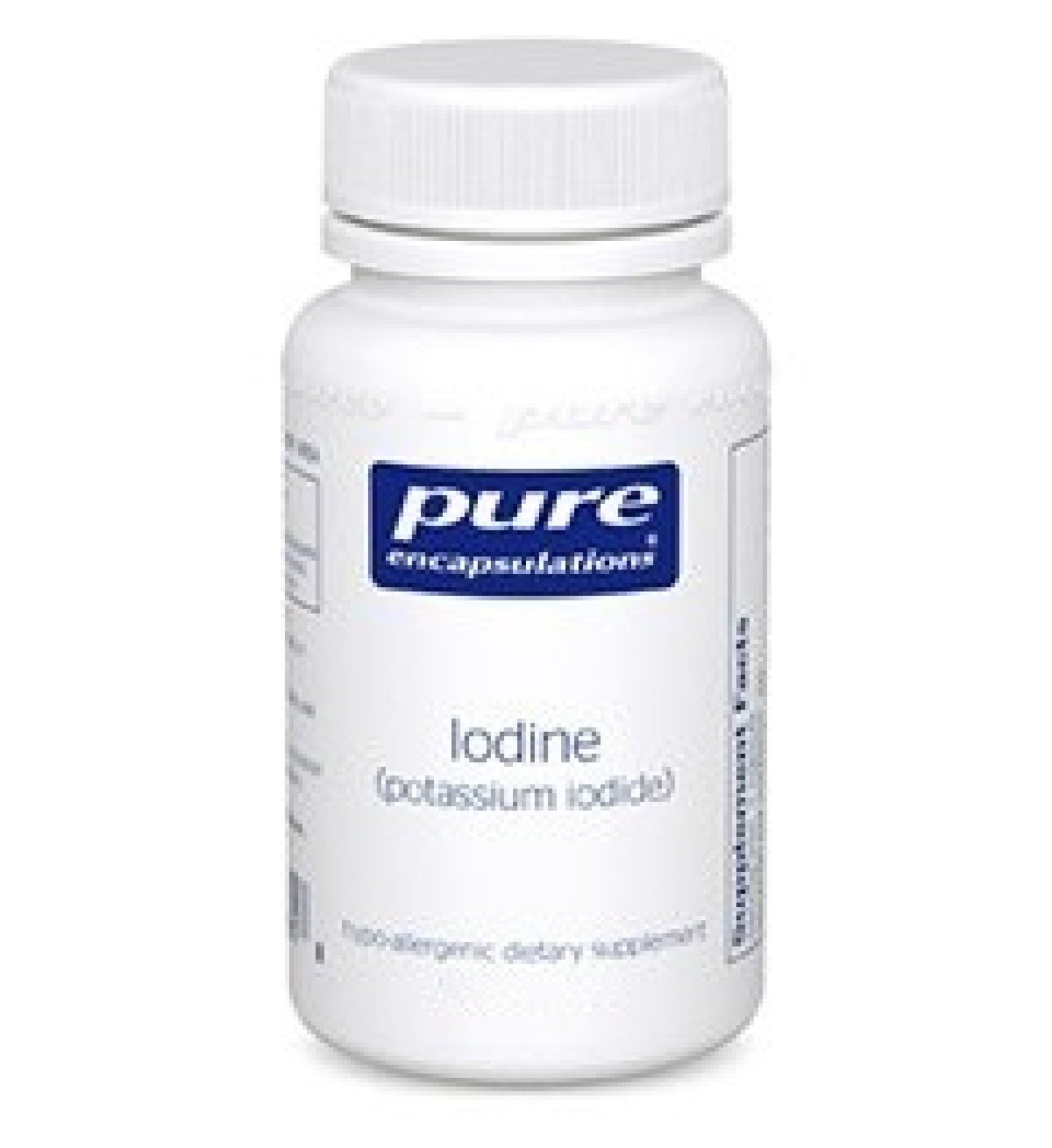 Pure Encapsulations Iodine Potassium Iodide 120 Vegcap