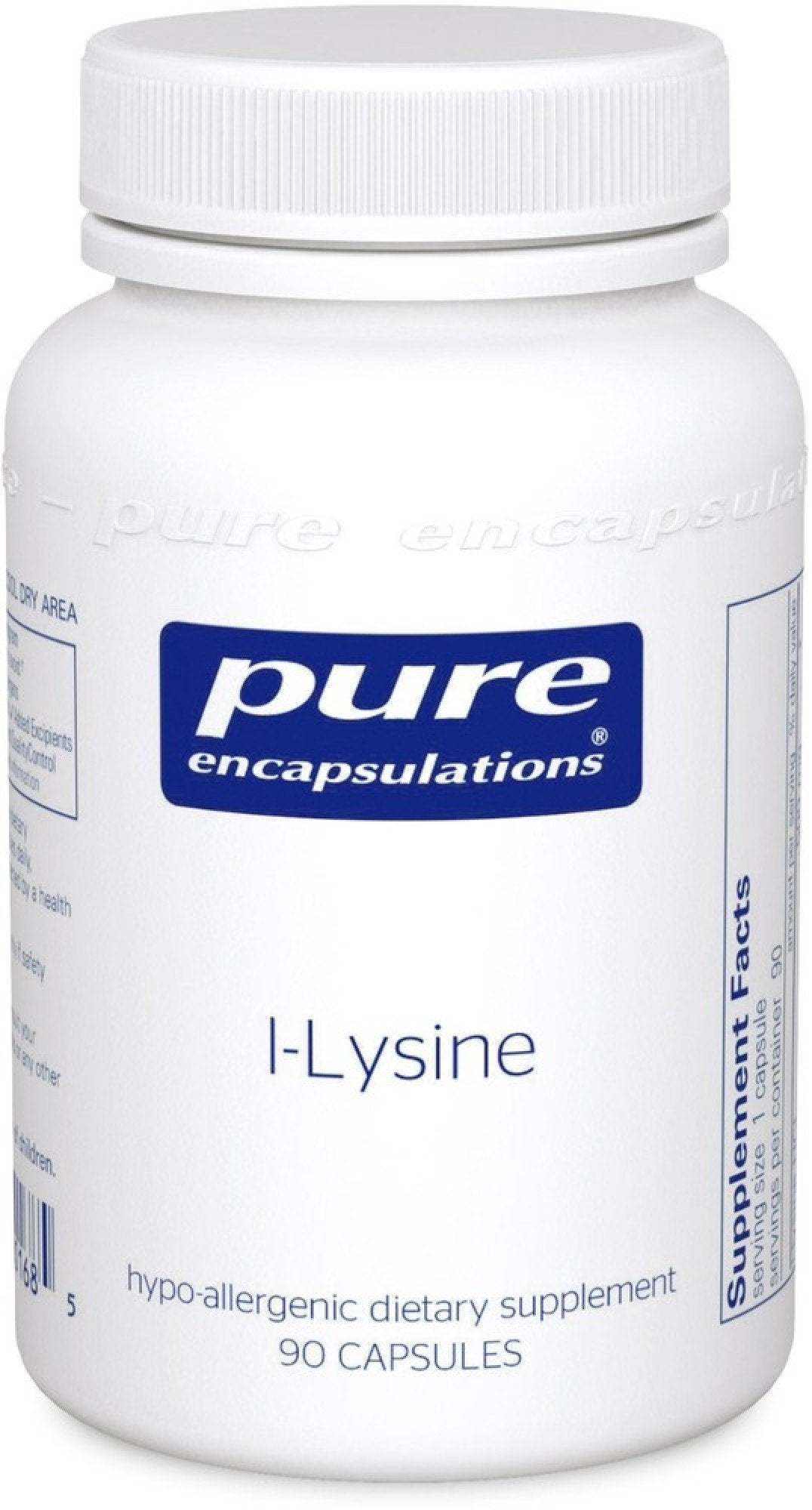 Pure Encapsulations L-Lysine 90 Vegcap