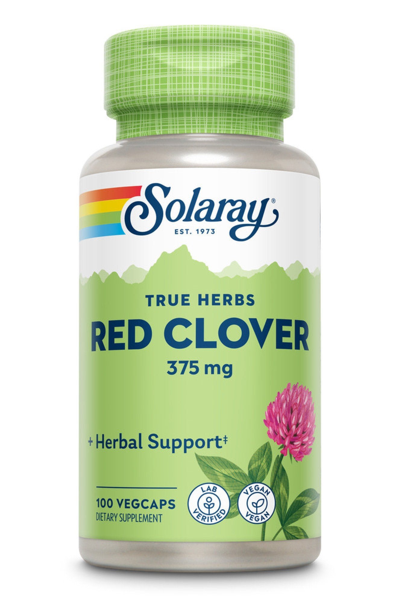 Solaray Red Clover Blossoms 375mg 100 VegCap