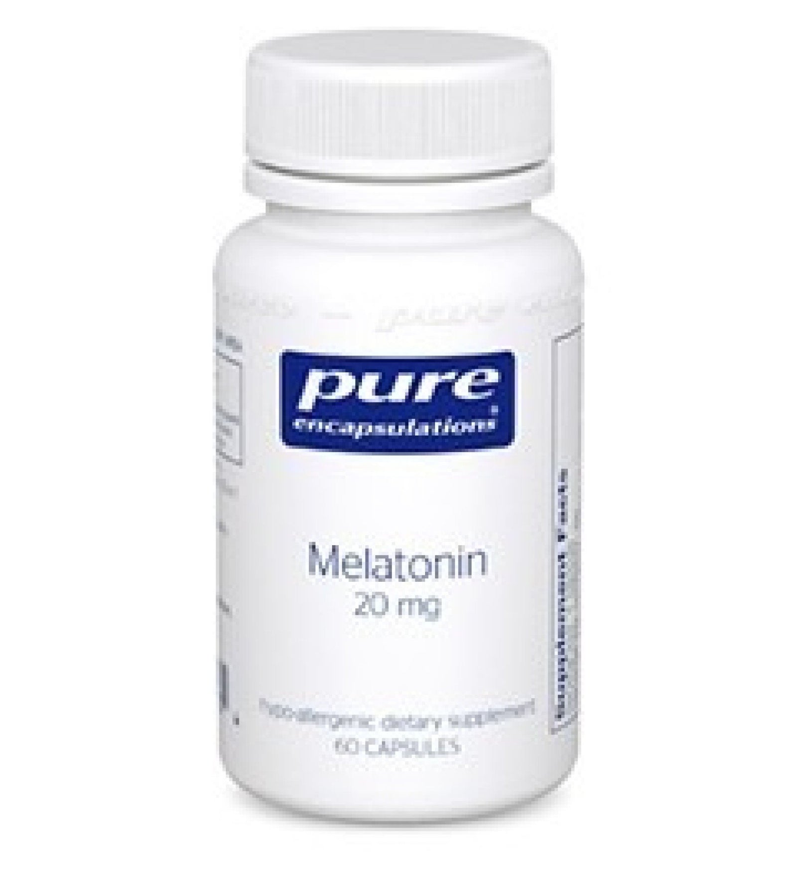 Pure Encapsulations Melatonin 20 mg 60 Vegcap