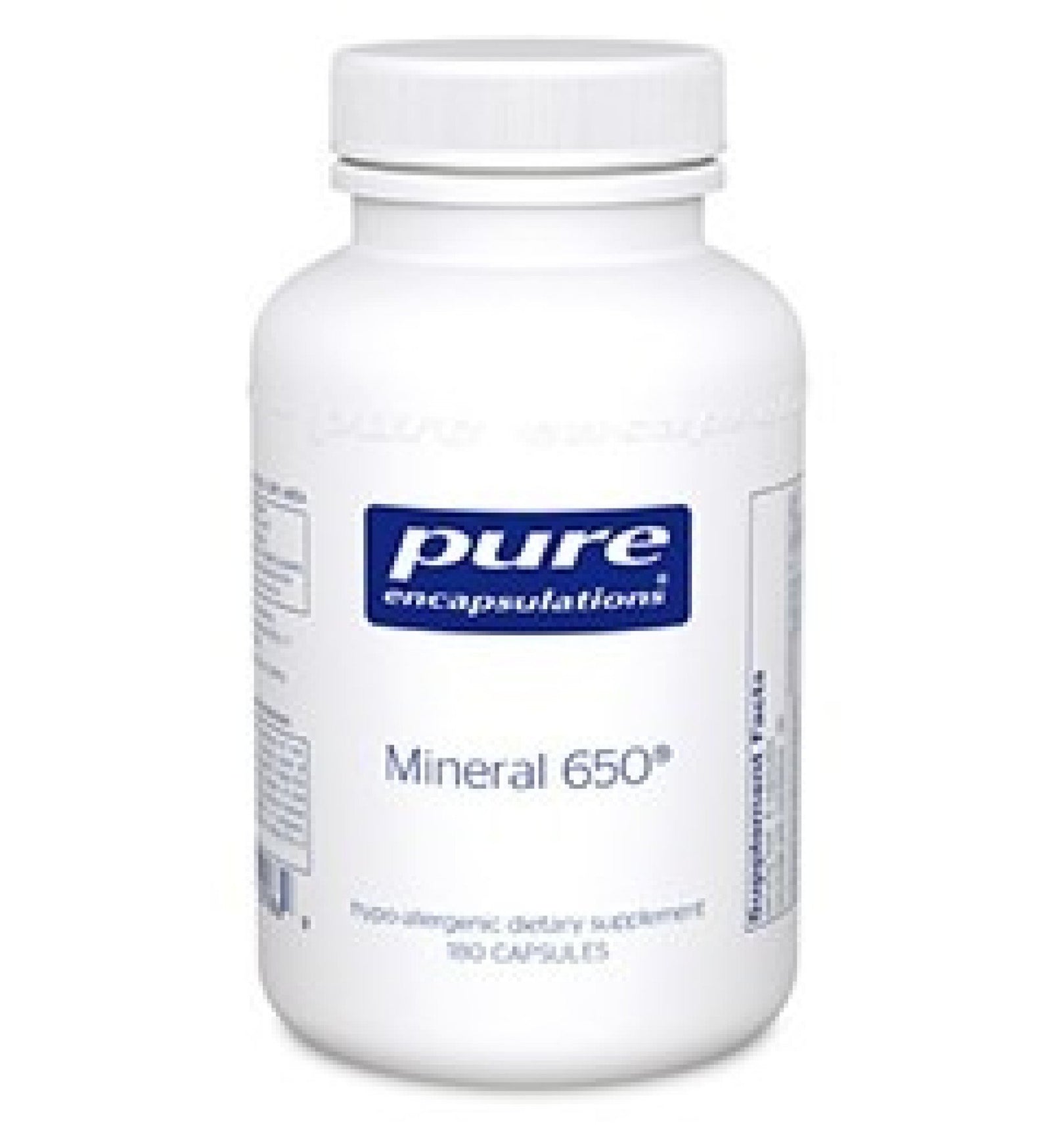 Pure Encapsulations Mineral 650 180 Vegcap