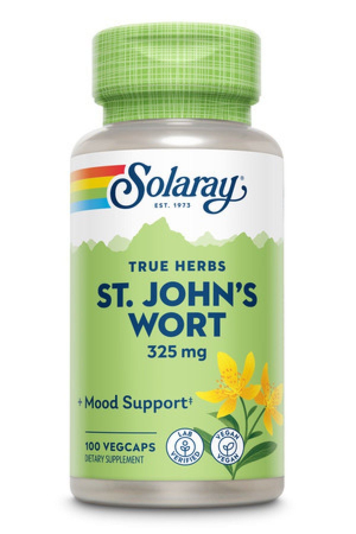 Solaray St. John&#39;s Wort 325mg 100 VegCaps