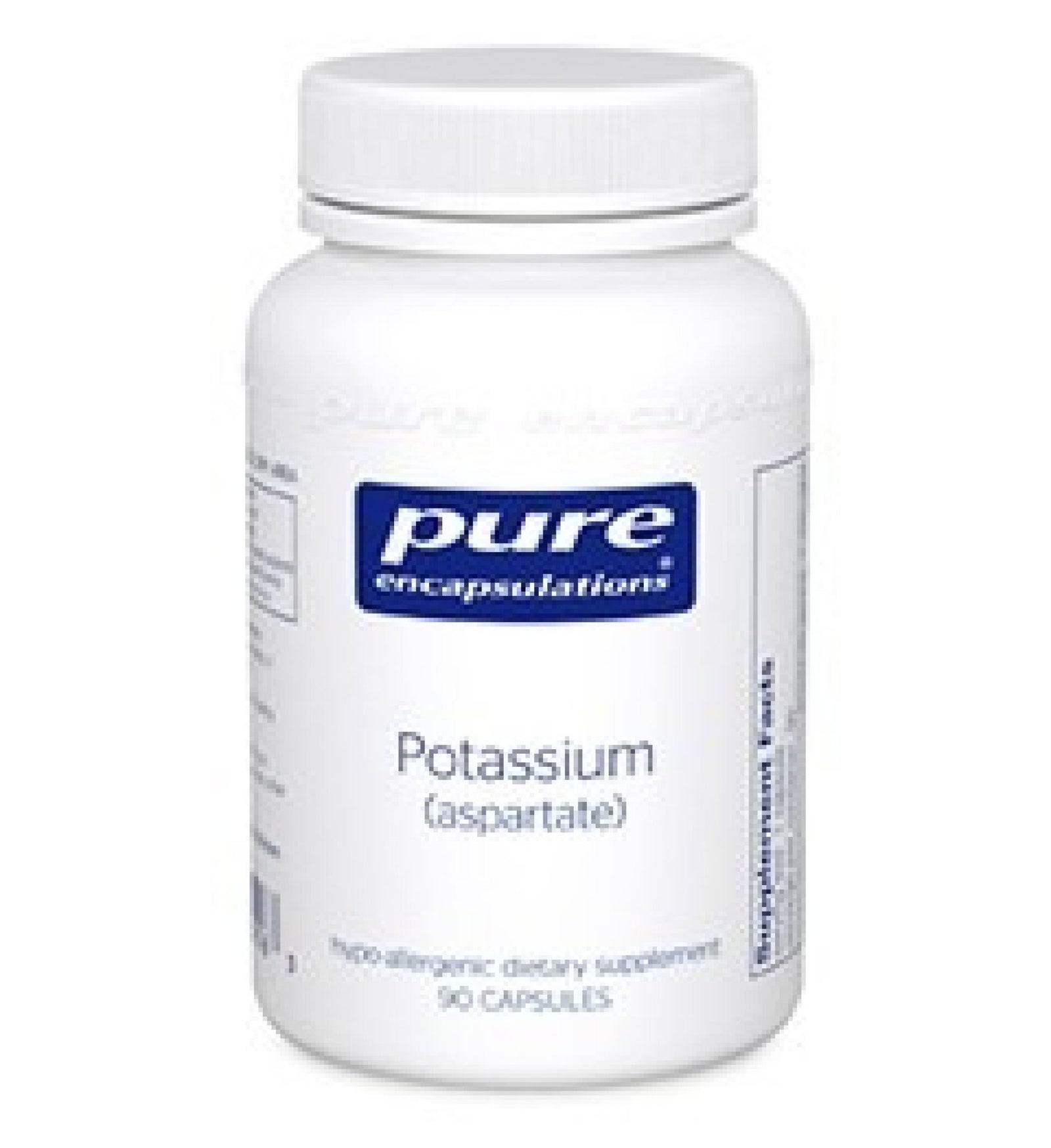 Pure Encapsulations Potassium Asparate 90 Vegcap