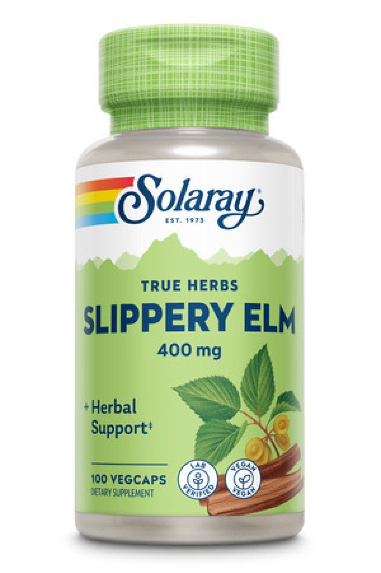 Solaray Slippery Elm Bark 400mg 100 Capsule