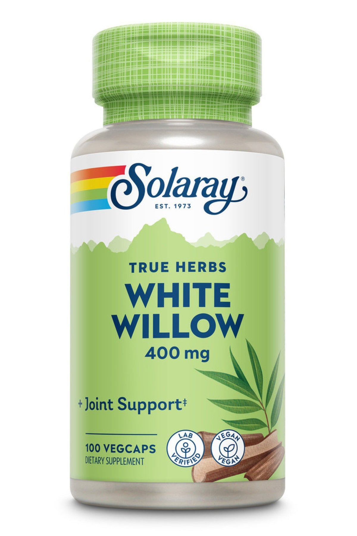 Solaray White Willow Bark 400mg 100 VegCap