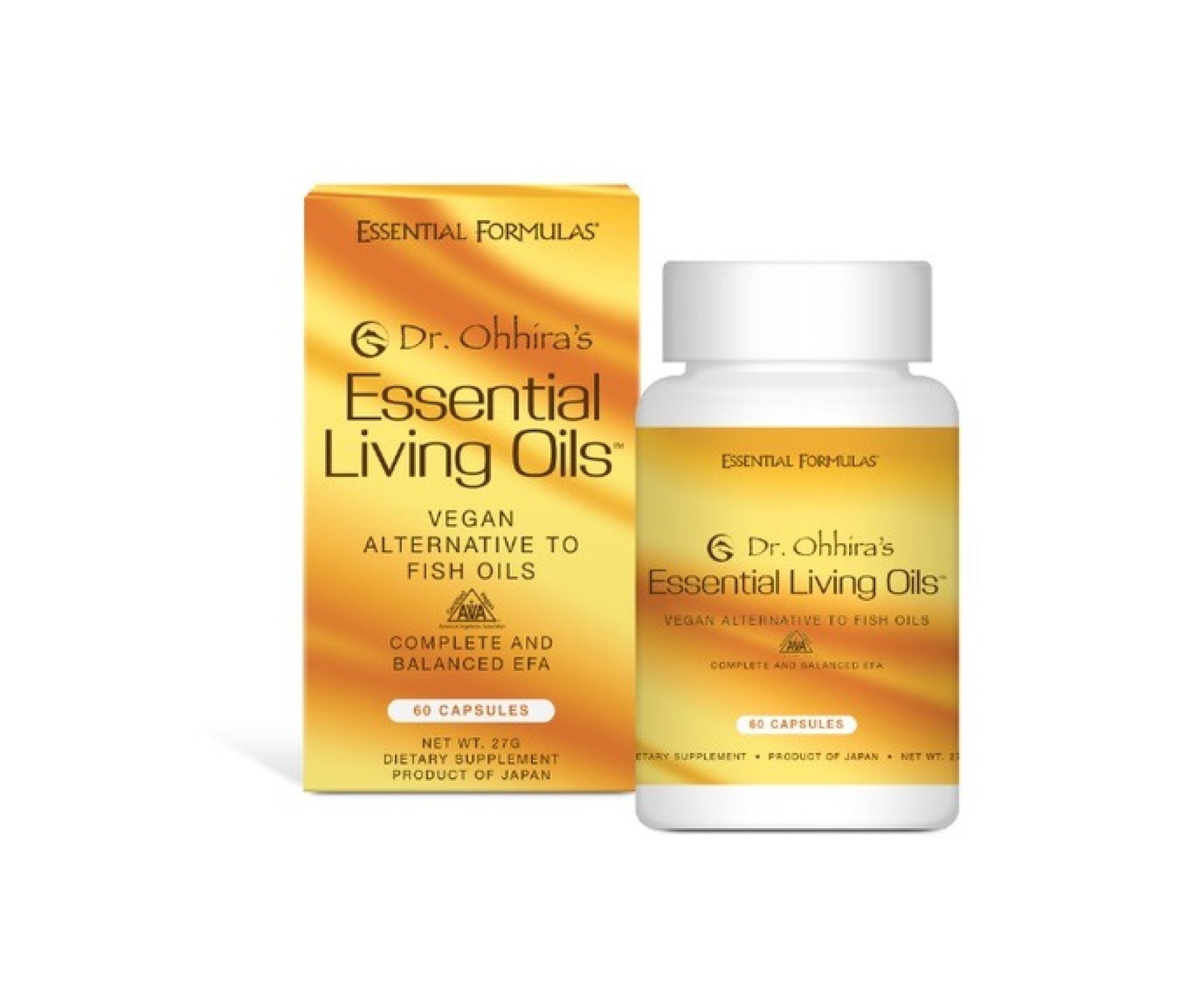 Essential Formulas Dr. Ohhira's Essential Living Oils 60 Capsule