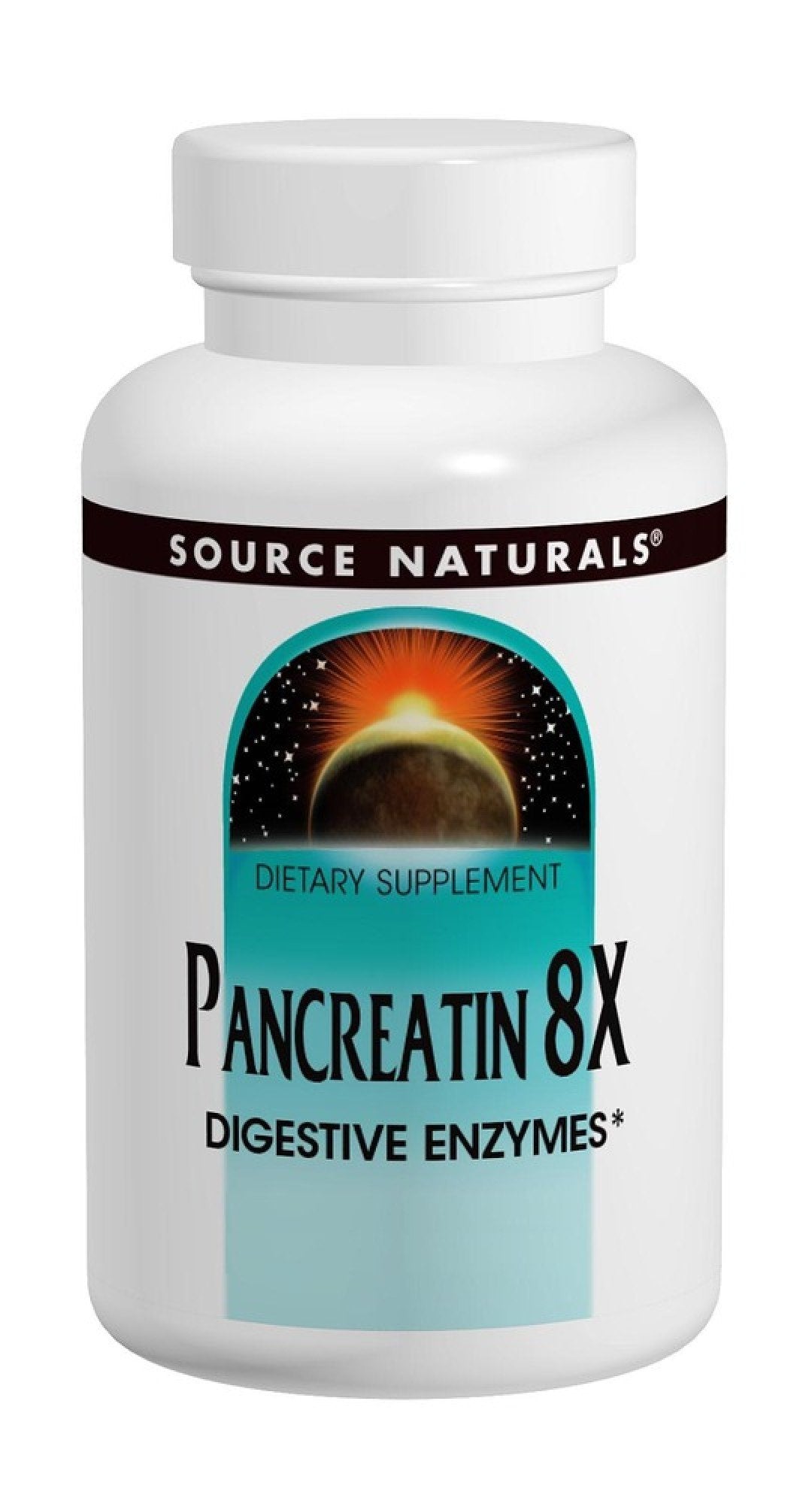 Source Naturals, Inc. Pancreatin 8X 100 Capsule