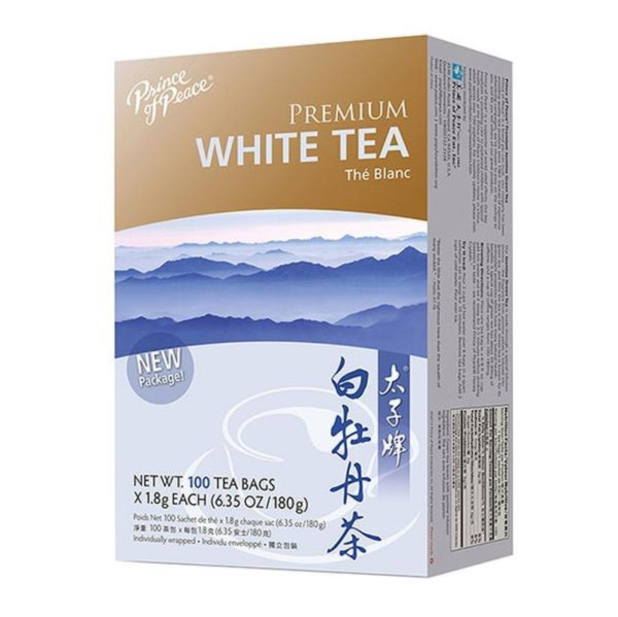 Prince Of Peace Premium White Tea 100 Bag