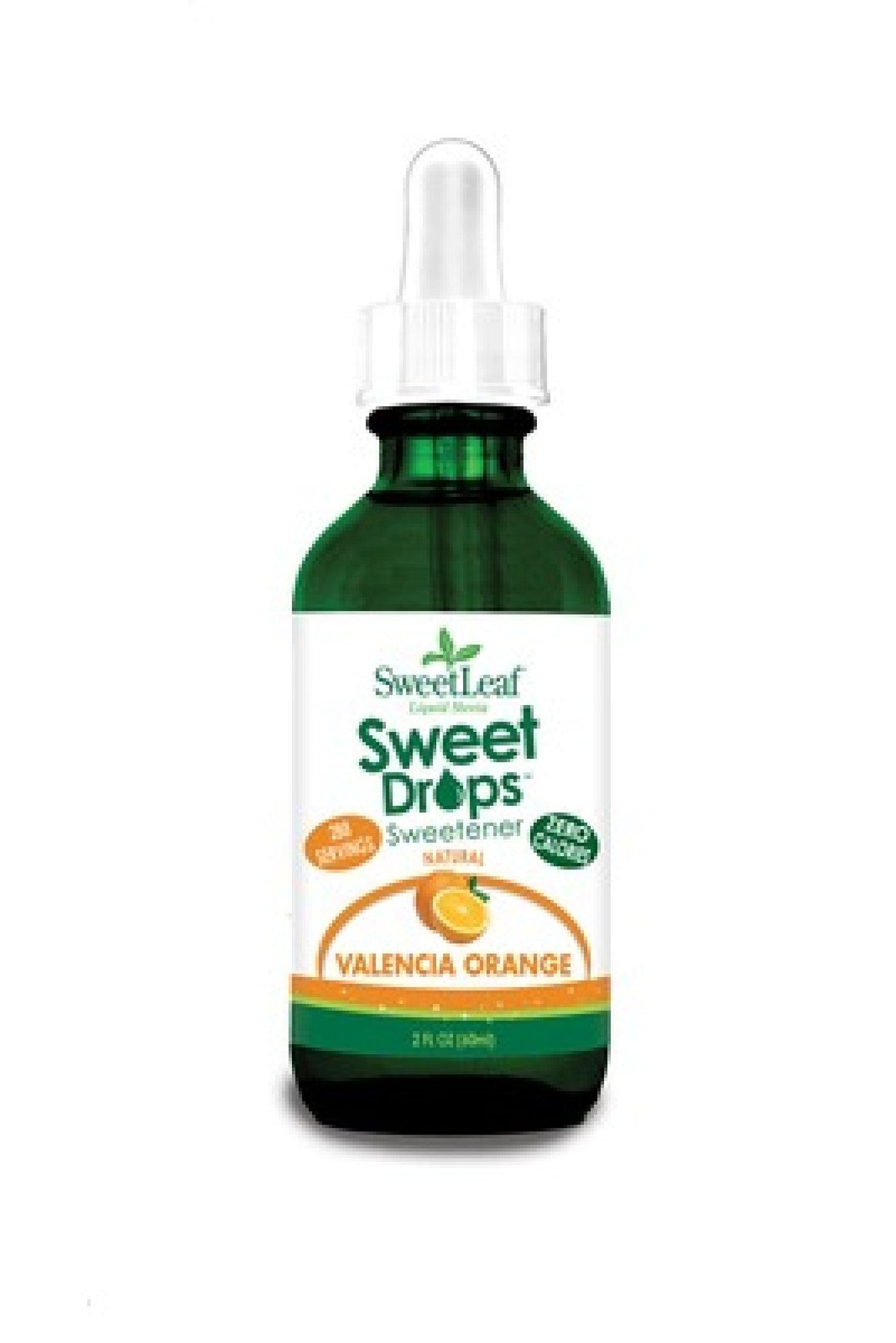 SweetLeaf Clear Liquid Stevia Valencia Orange 2 oz Liquid