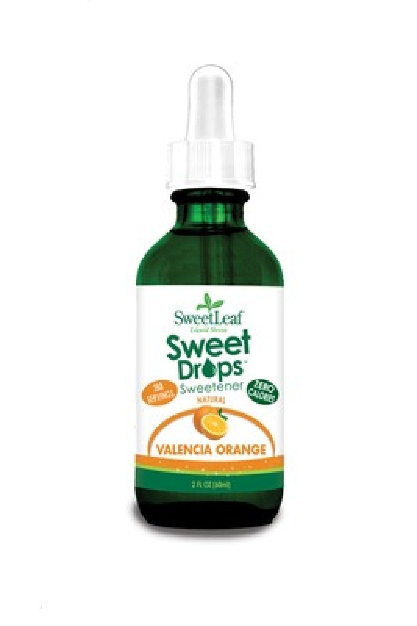 SweetLeaf Clear Liquid Stevia Valencia Orange 2 oz Liquid