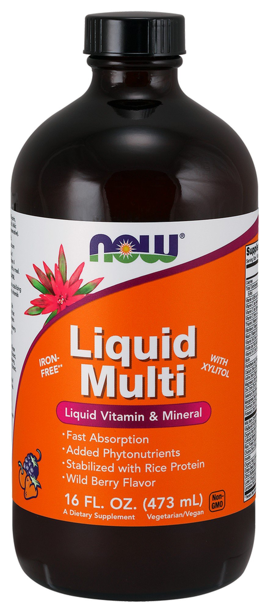 Now Foods Liquid Multi - Wild Berry 16 oz Liquid