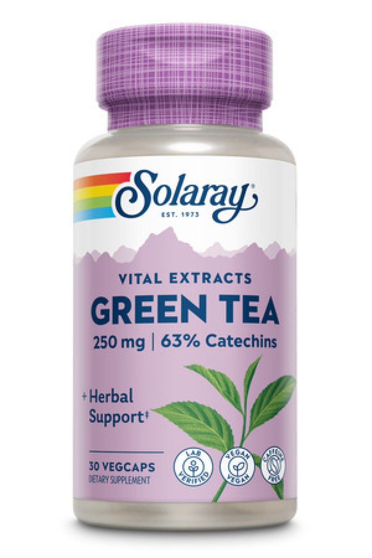 Solaray Green Tea Extract 250mg 30 VegCaps