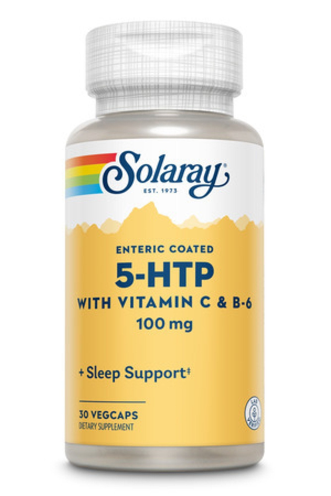 Solaray L-5-HTP 100mg w/ B-6 & C 30 Capsule